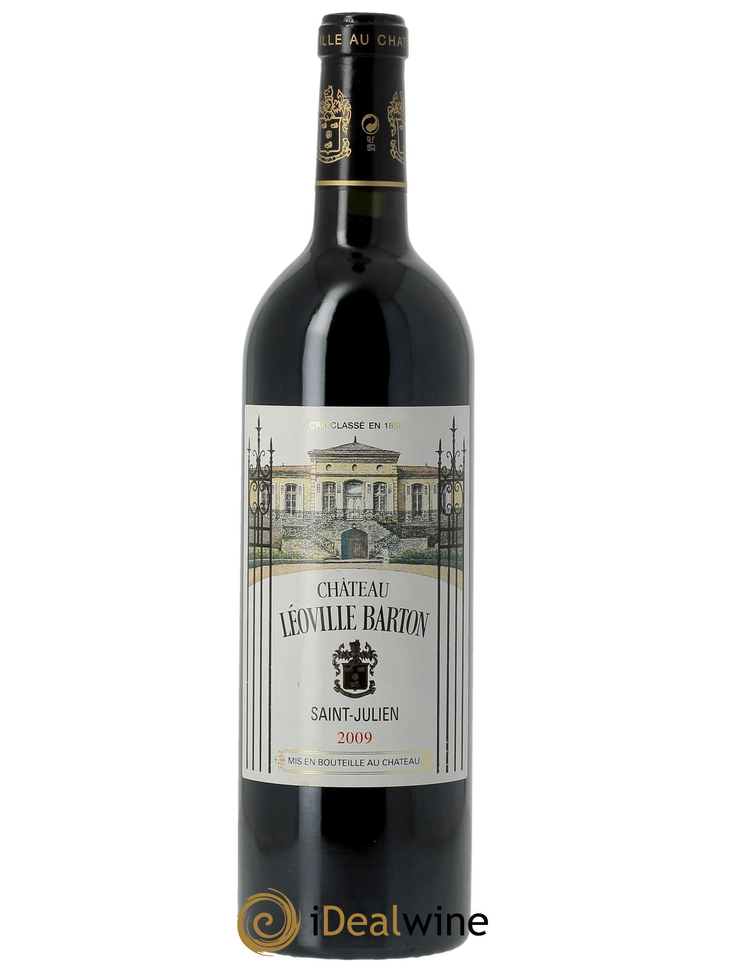 Château Léoville Barton 2ème Grand Cru Classé 2009 - Lot de 1 bouteille - 0