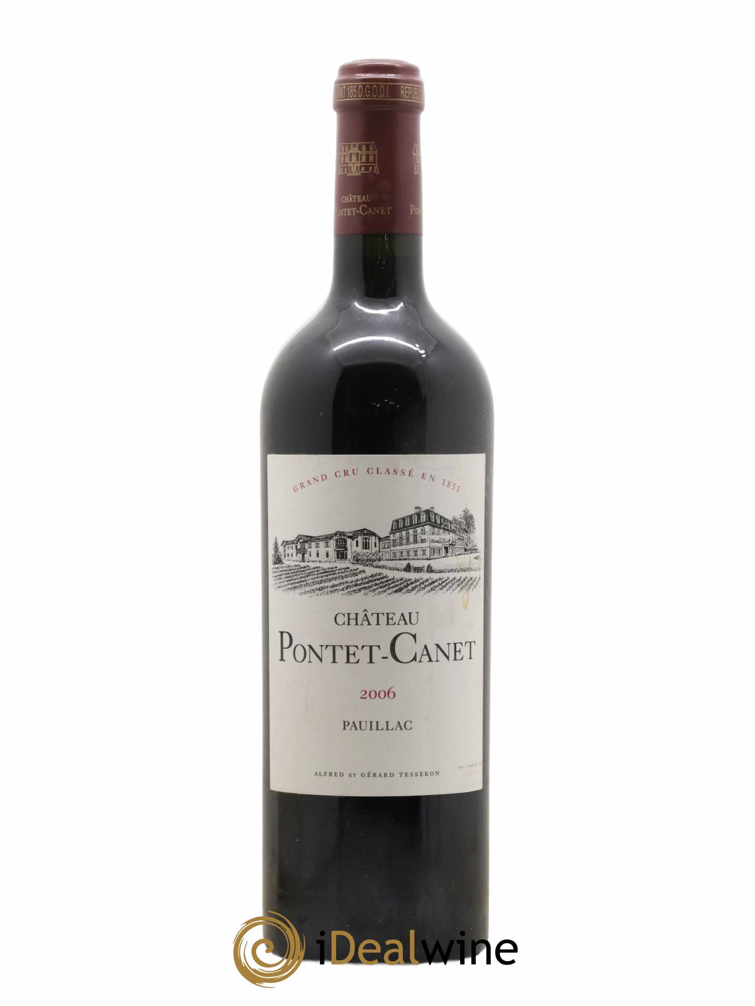 Château Pontet Canet 5ème Grand Cru Classé 2006 - Lot de 1 bouteille - 0