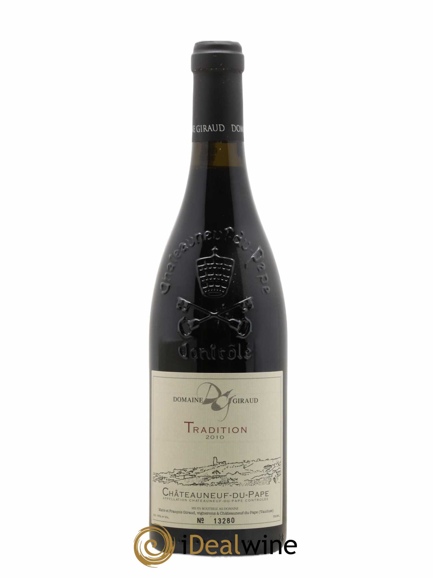 Châteauneuf-du-Pape Tradition Giraud (Domaine) 2010 - Lot de 1 bouteille - 0