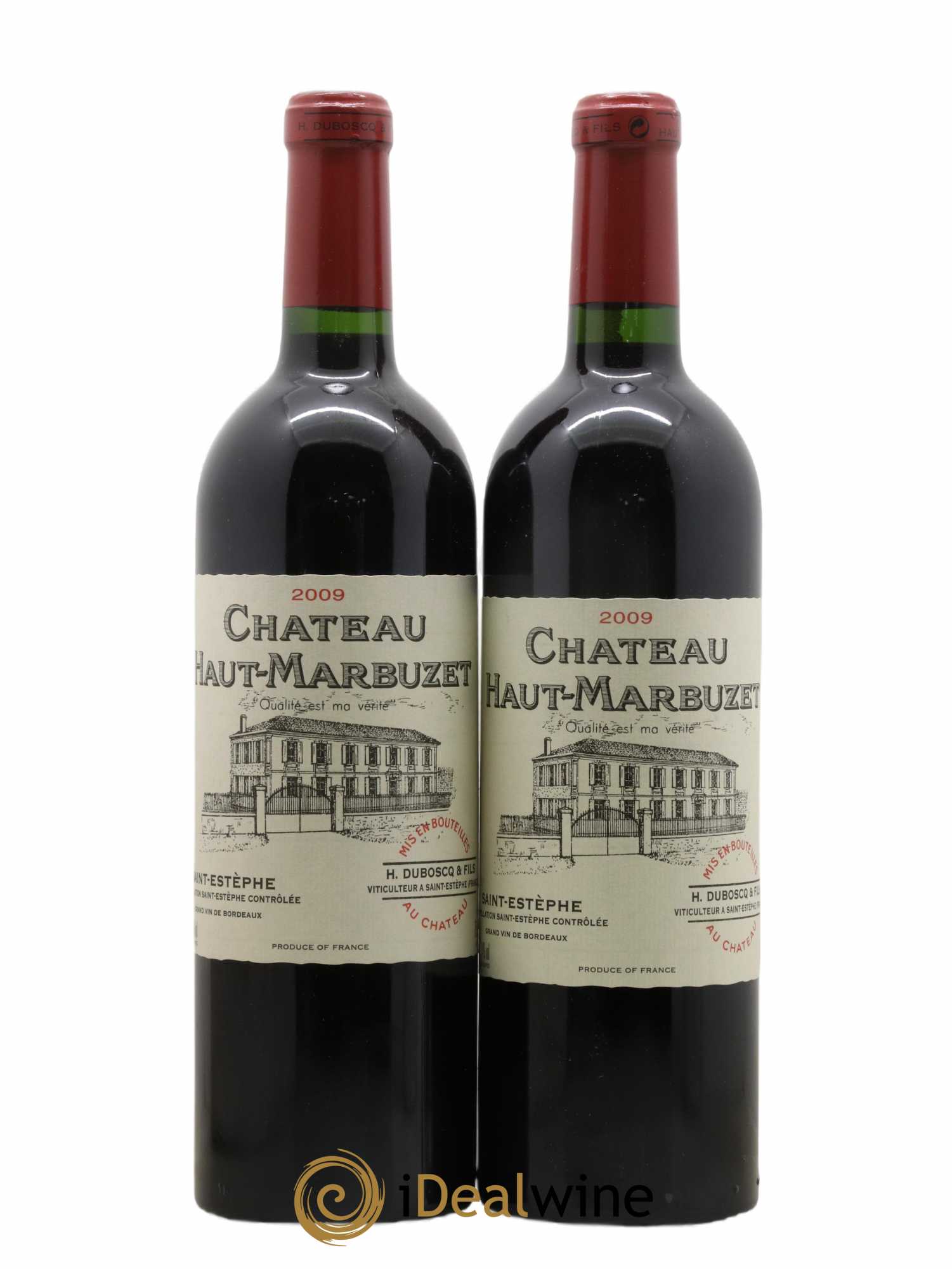 Château Haut Marbuzet 2009 - Lot of 2 bottles - 0
