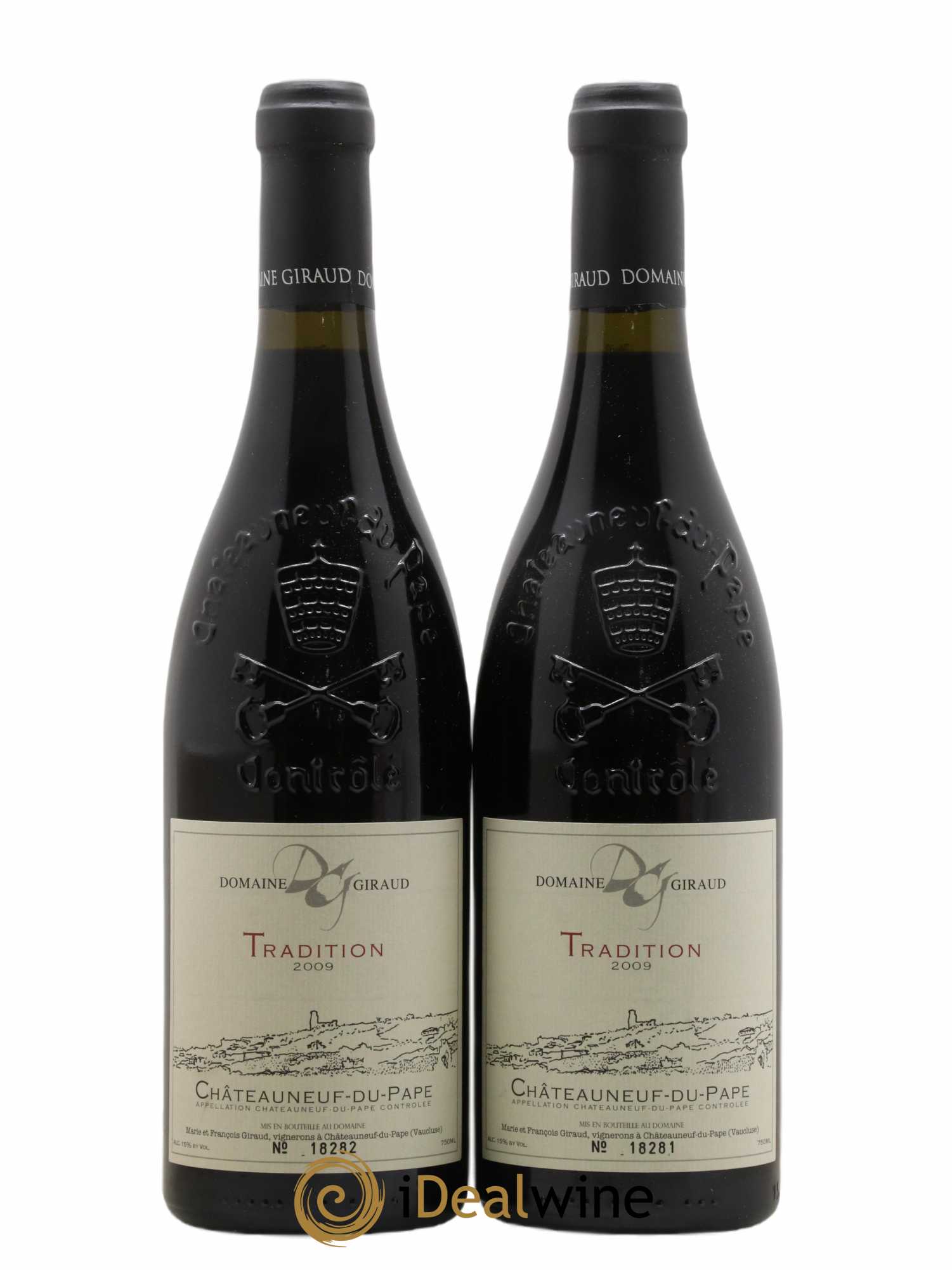 Châteauneuf-du-Pape Tradition Giraud (Domaine) 2009 - Lot de 2 bouteilles - 0