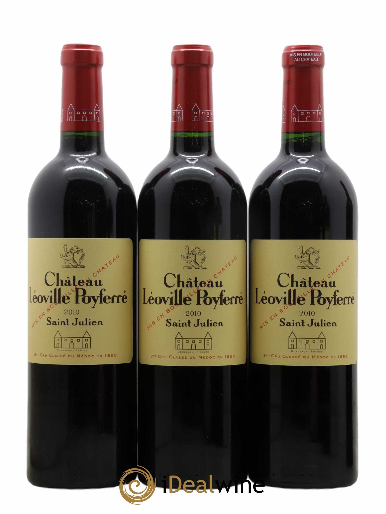 Château Léoville Poyferré 2ème Grand Cru Classé 2010 - Lot de 6 bouteilles - 2