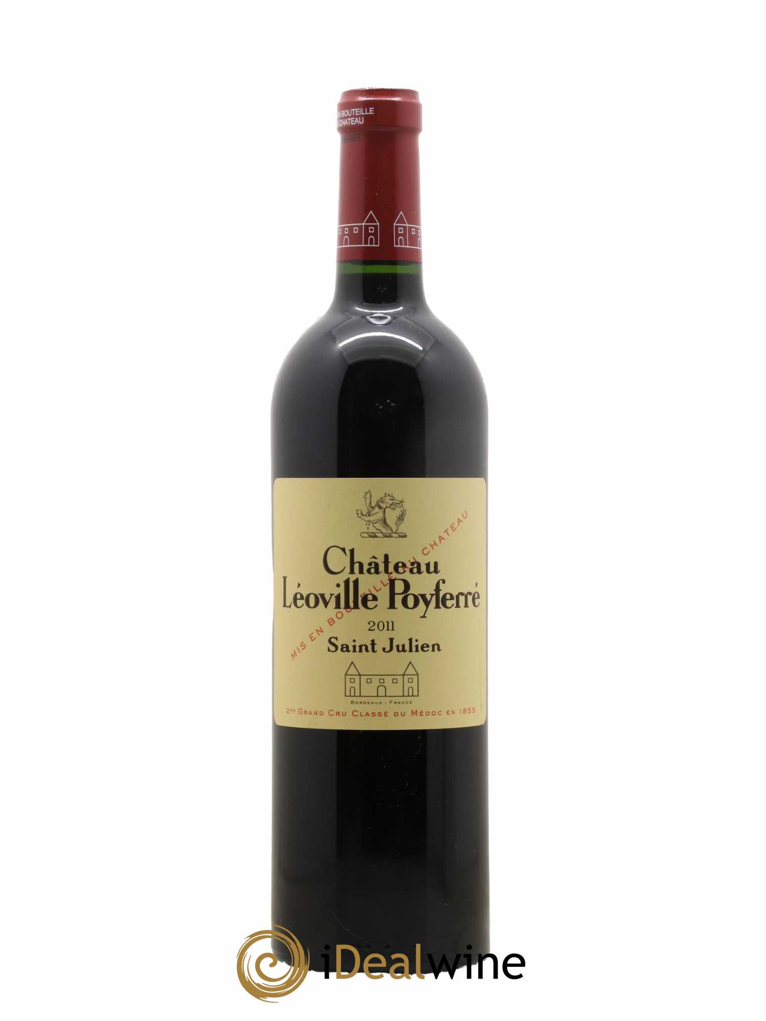 Château Léoville Poyferré 2ème Grand Cru Classé 2011 - Lot de 1 bouteille - 0