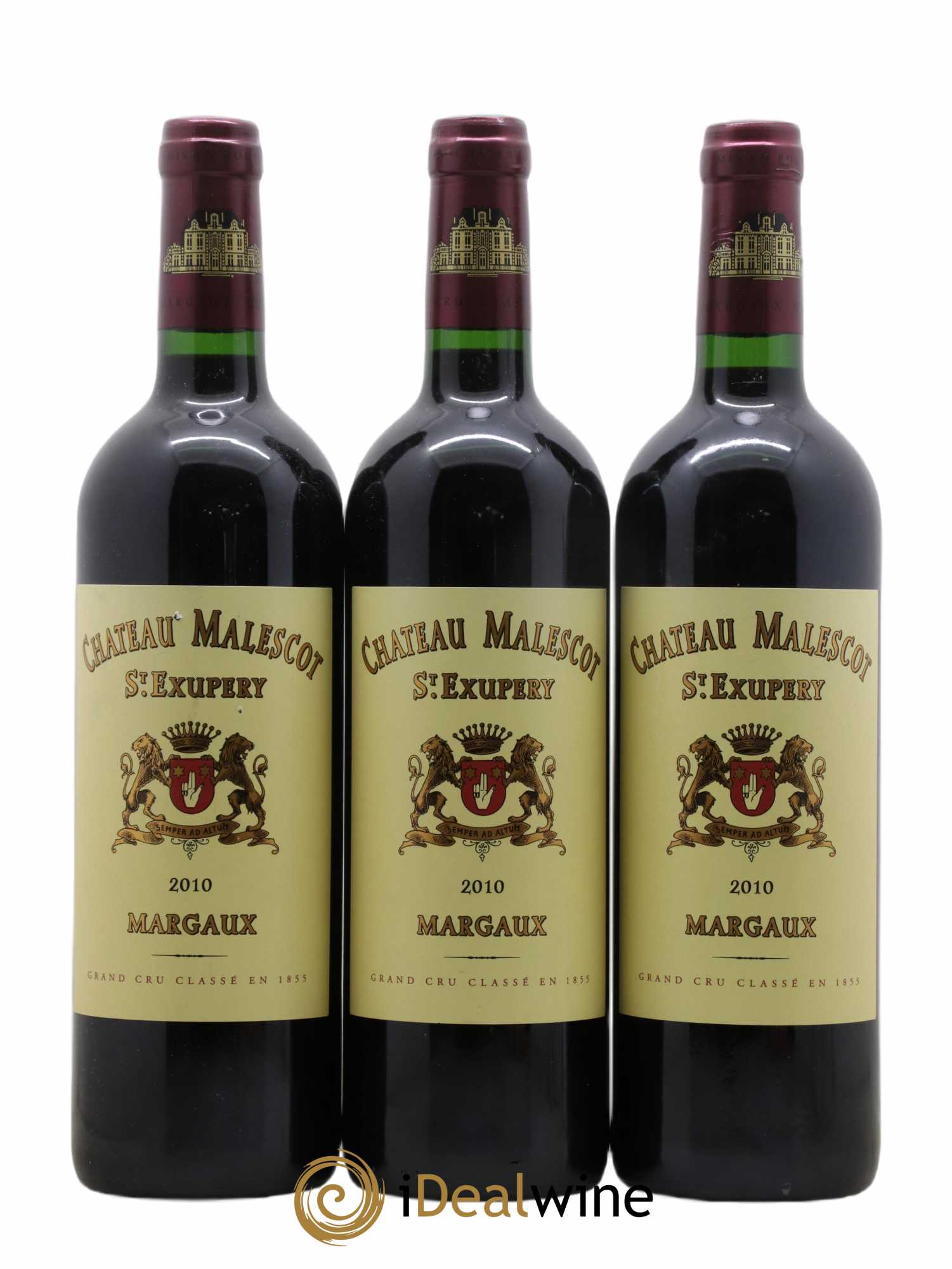 Château Malescot Saint-Exupéry 3ème Grand Cru Classé 2010 - Lot de 3 bouteilles - 0