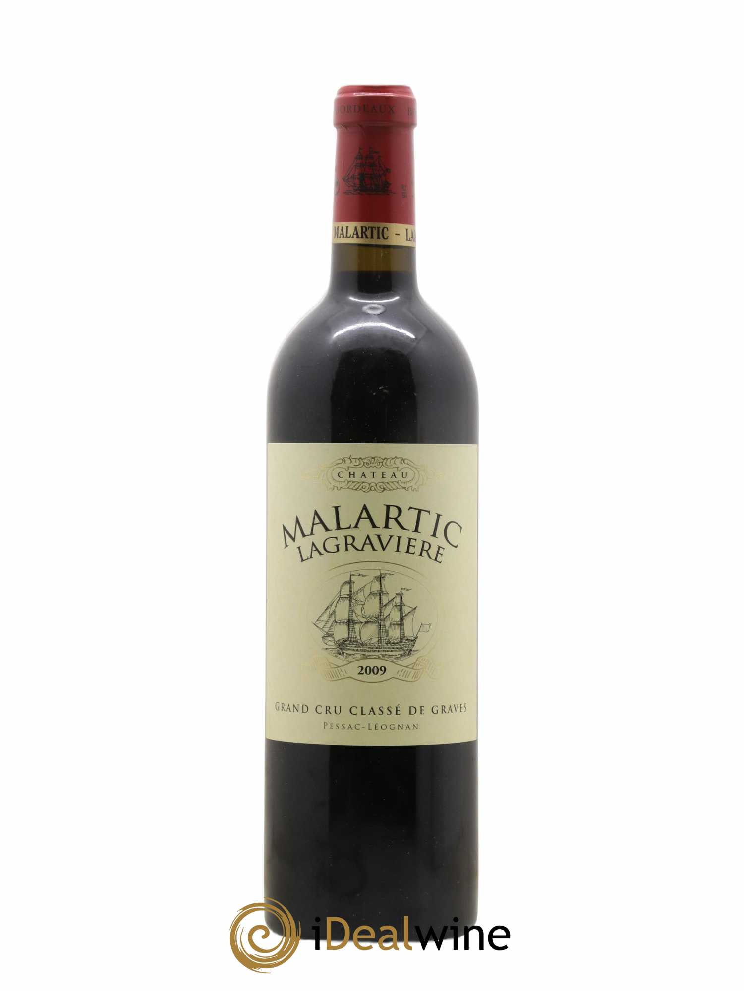 Château Malartic-Lagravière Cru Classé de Graves 2009 - Lot de 1 bouteille - 0