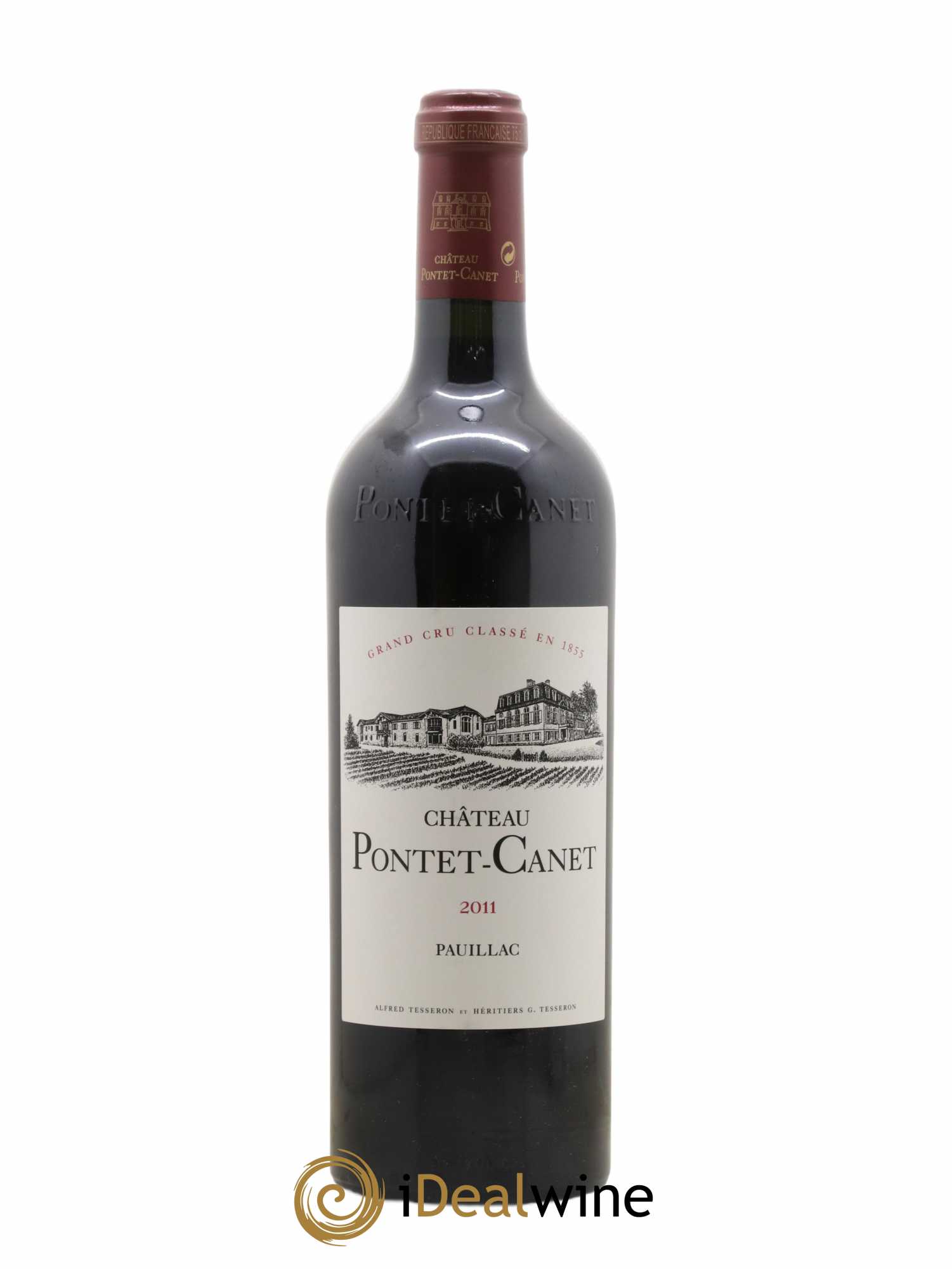 Château Pontet Canet 5ème Grand Cru Classé 2011 - Lot de 1 bouteille - 0
