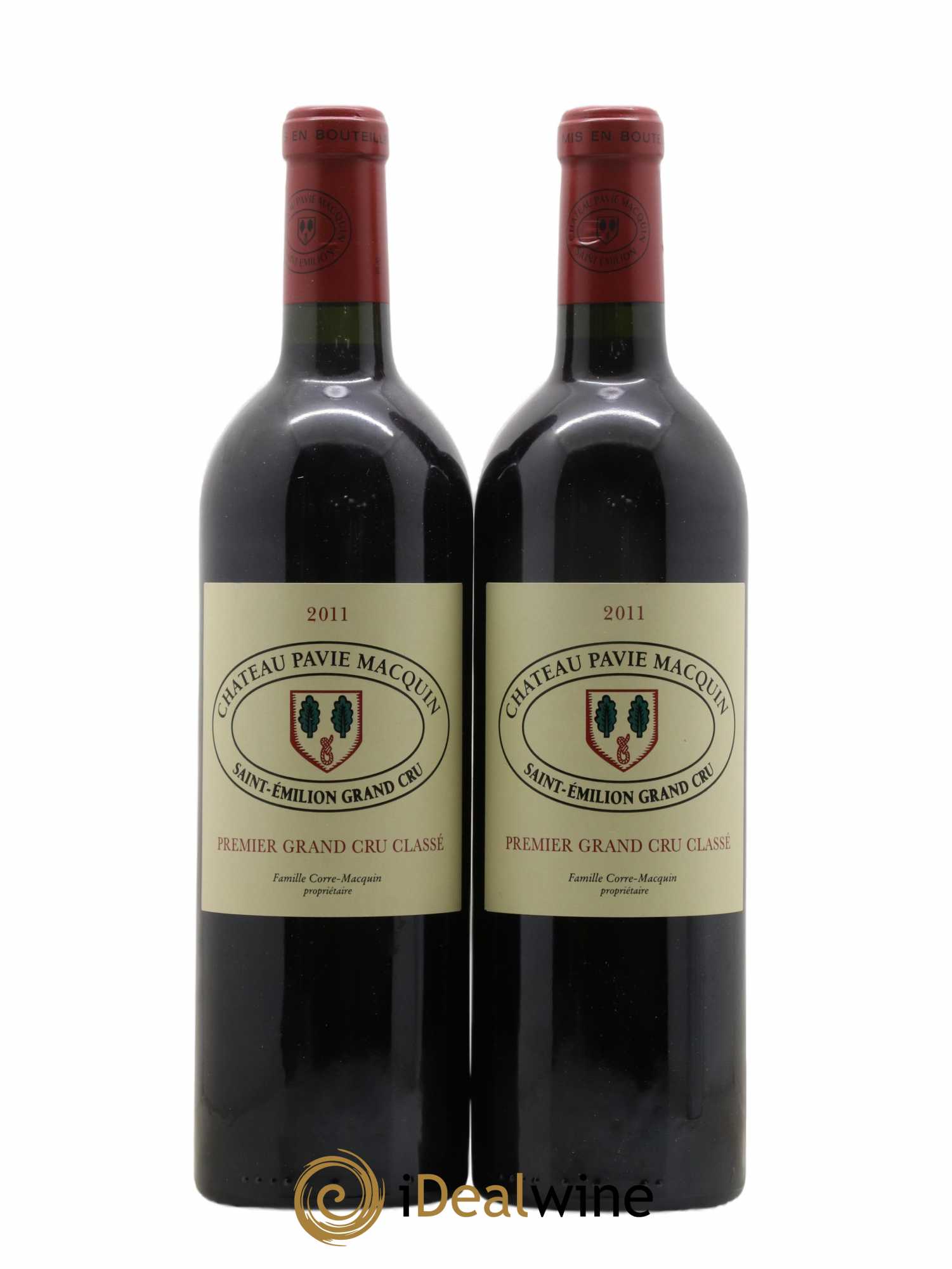 Château Pavie Macquin 1er Grand Cru Classé B 2011 - Lot de 2 bouteilles - 0