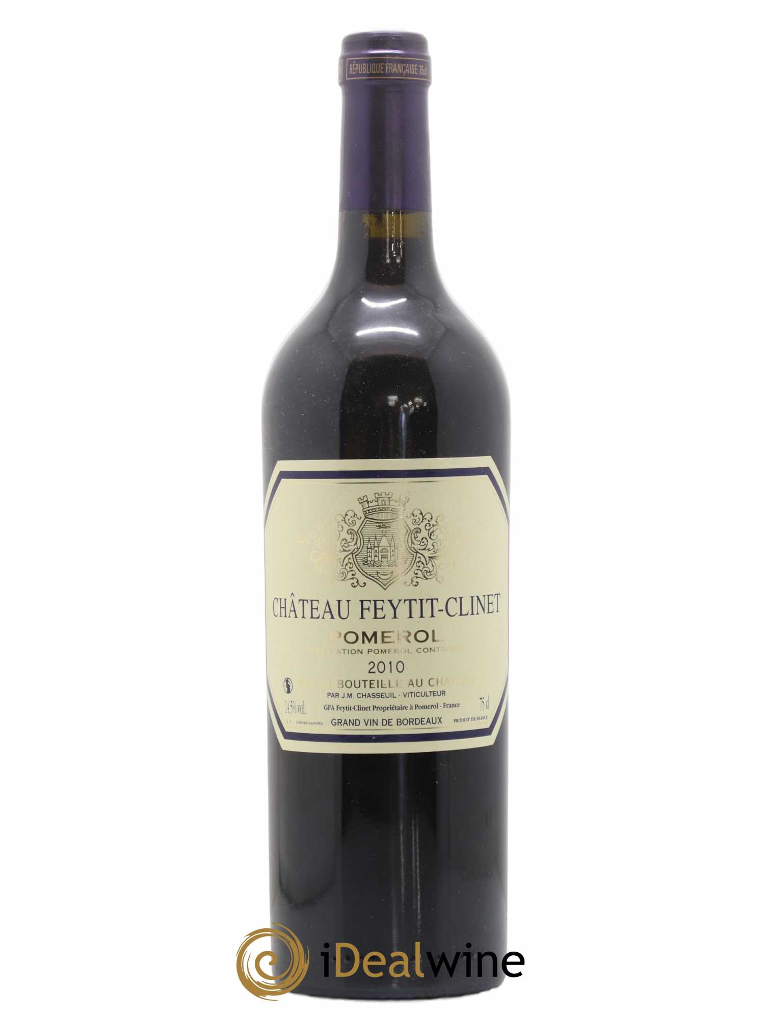 Château Feytit-Clinet 2010 - Posten von 1 Flasche - 0