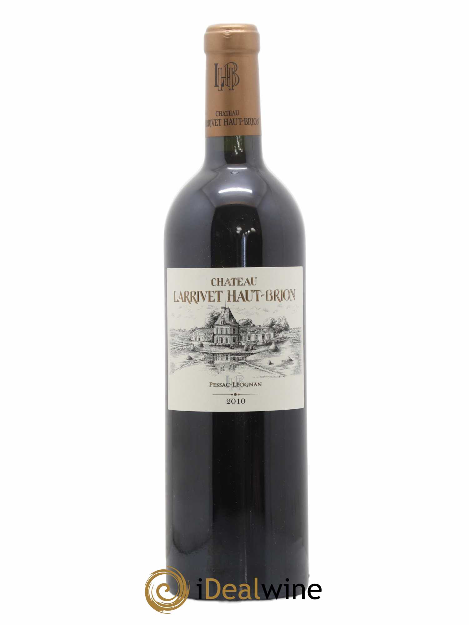 Château Larrivet Haut-Brion 2010 - Lot de 1 bouteille - 0