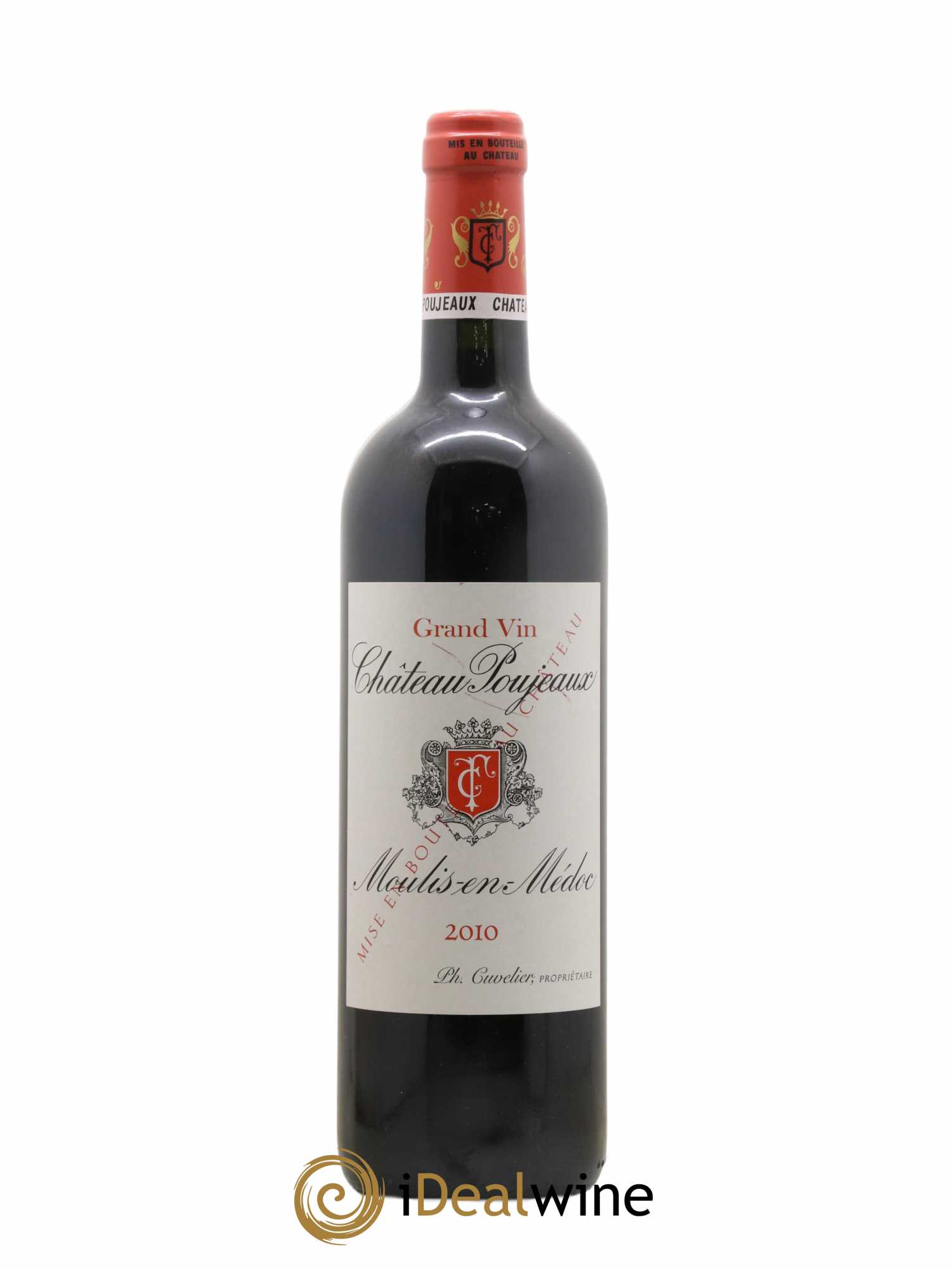 Château Poujeaux 2010 - Lot de 1 bouteille - 0