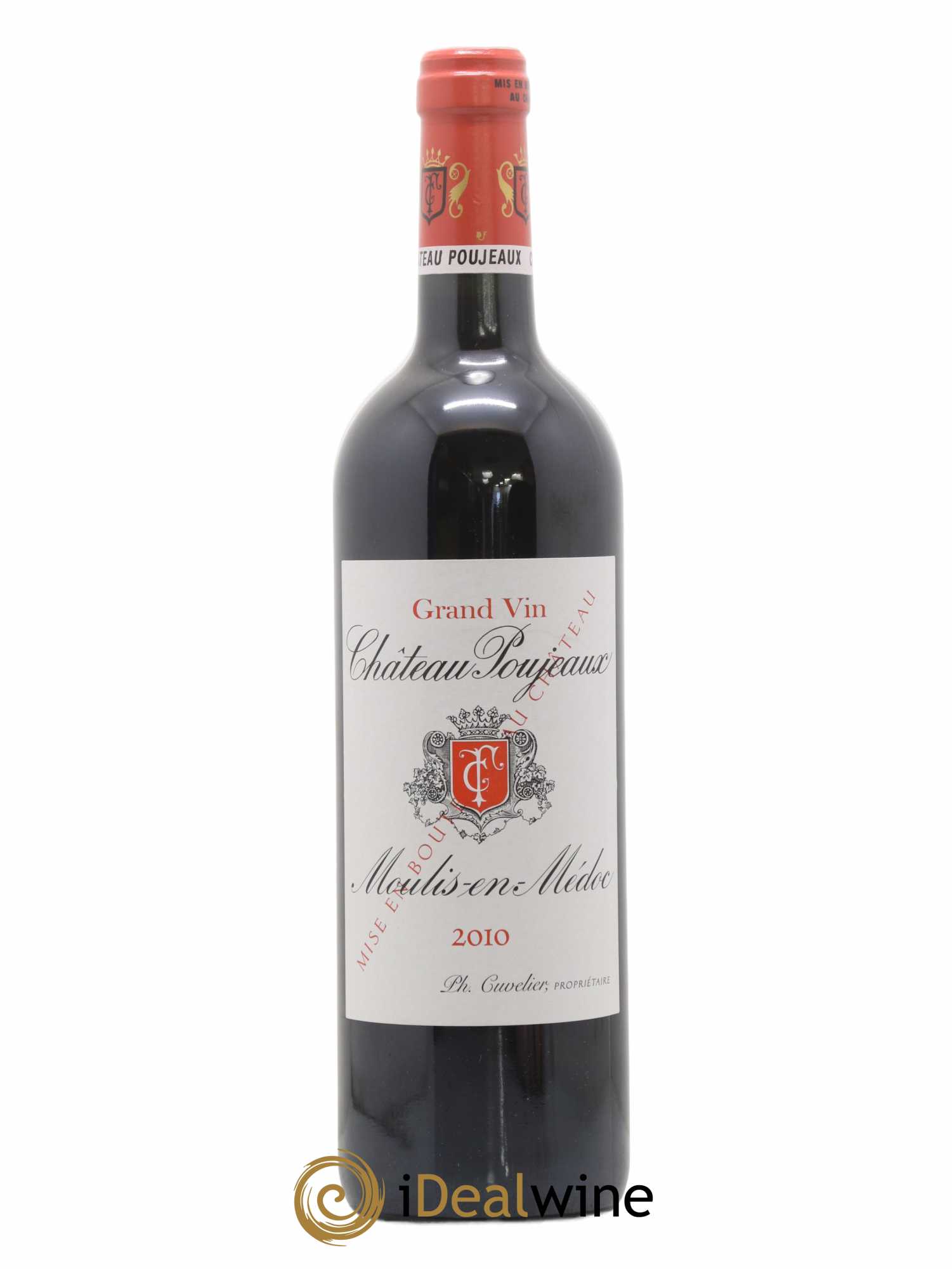 Château Poujeaux 2010 - Lot de 1 bouteille - 0