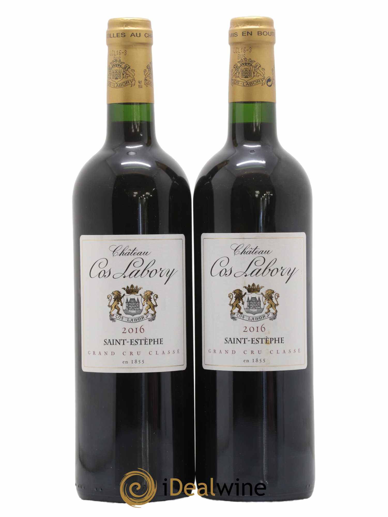 Château Cos Labory 5ème Grand Cru Classé 2016 - Lot de 2 bouteilles - 0