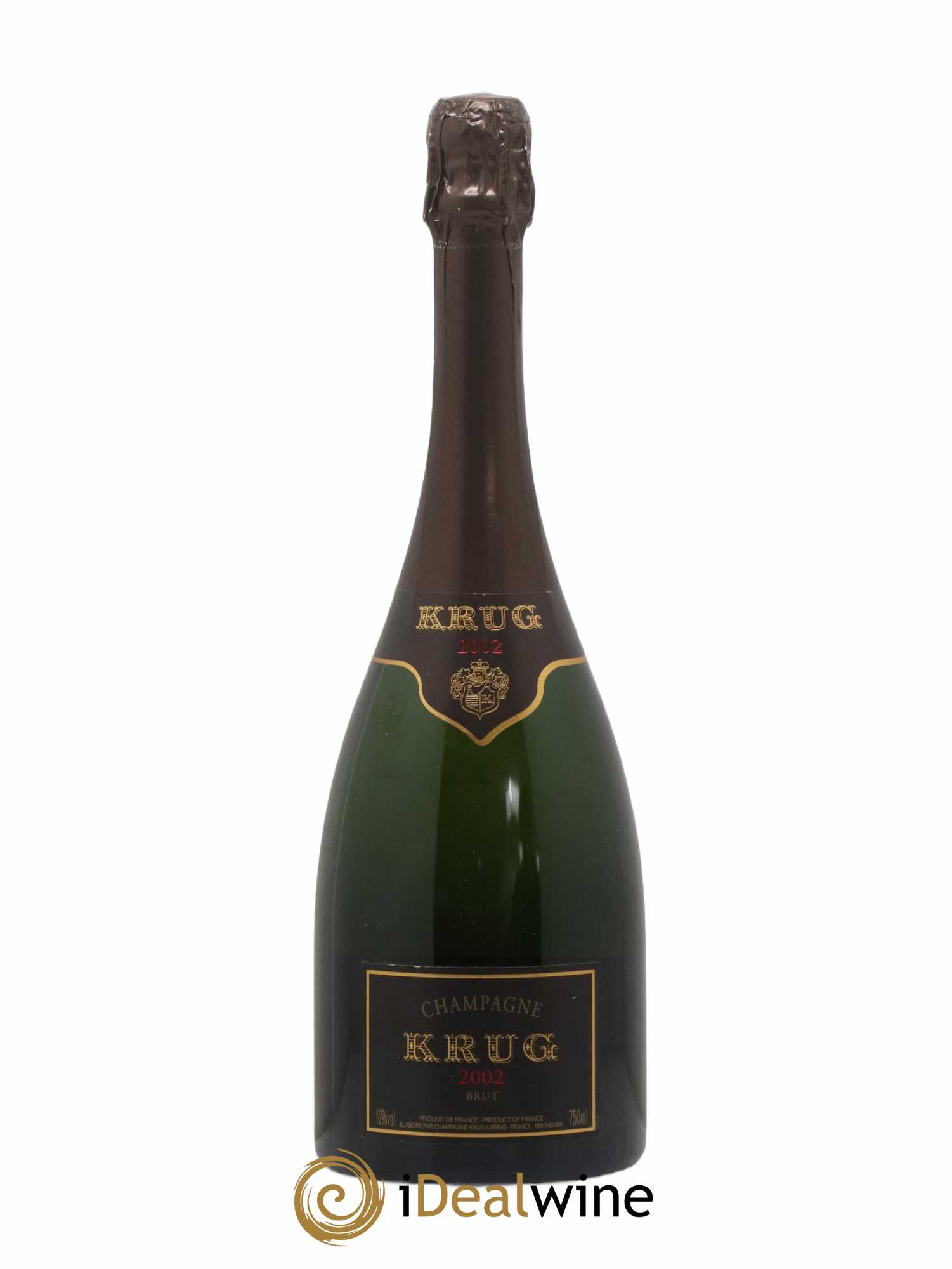 Vintage Krug 2002 - Lot de 1 bouteille - 0