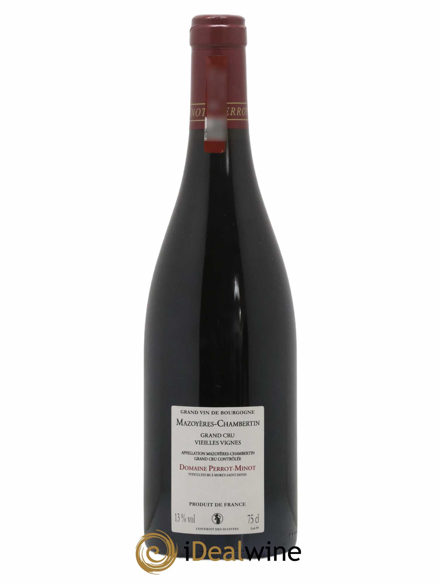 Mazoyères-Chambertin Grand Cru Vieilles Vignes Perrot-Minot 2011 - Lot of 1 bottle - 1