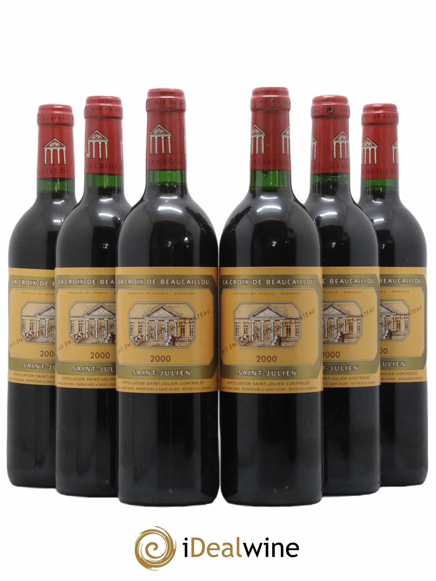 La Croix de Beaucaillou Second Vin 2000 - Lot de 6 bouteilles - 0