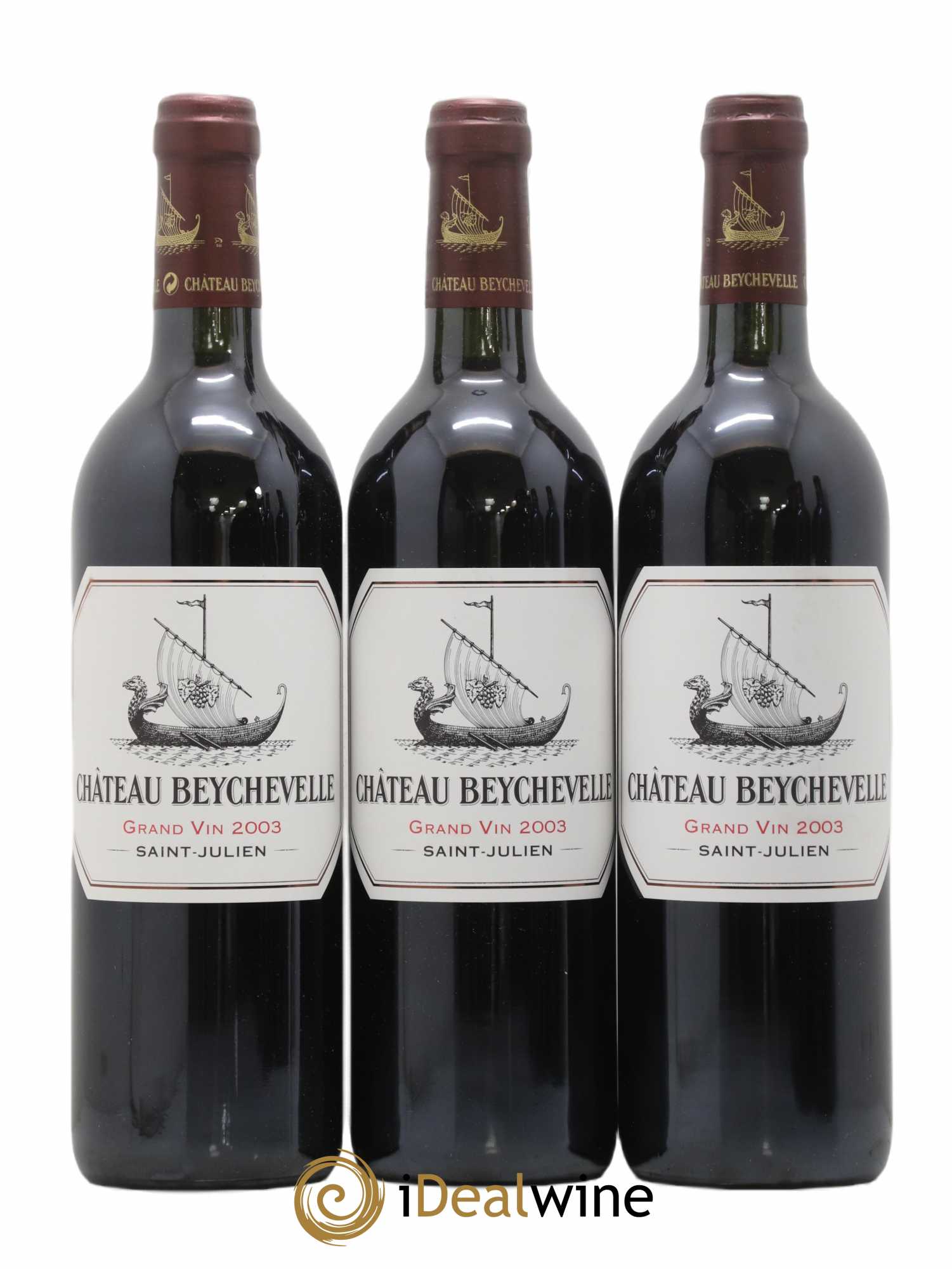 Château Beychevelle 4ème Grand Cru Classé 2003 - Lot of 6 bottles - 1
