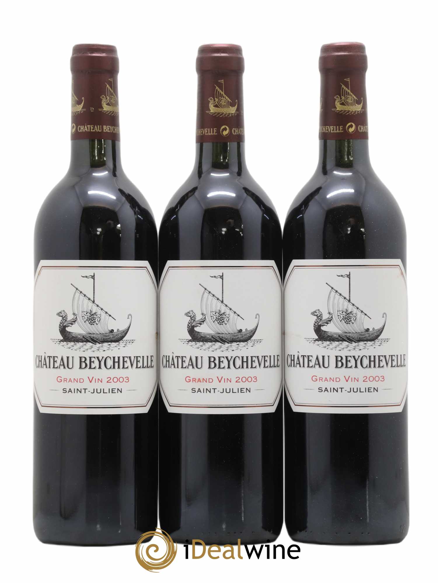 Château Beychevelle 4ème Grand Cru Classé 2003 - Lot of 6 bottles - 2