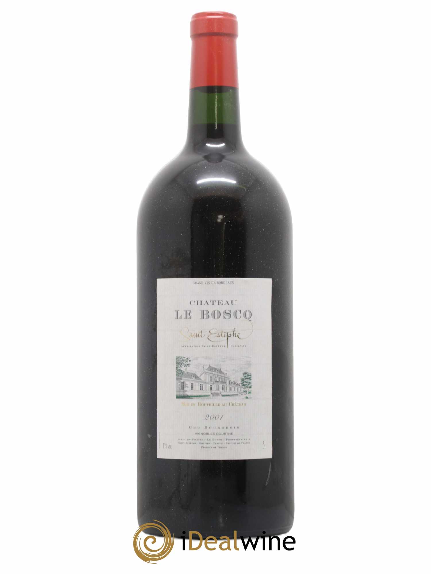Château le Boscq Cru Bourgeois 2001 - Lot de 1 double magnum - 0