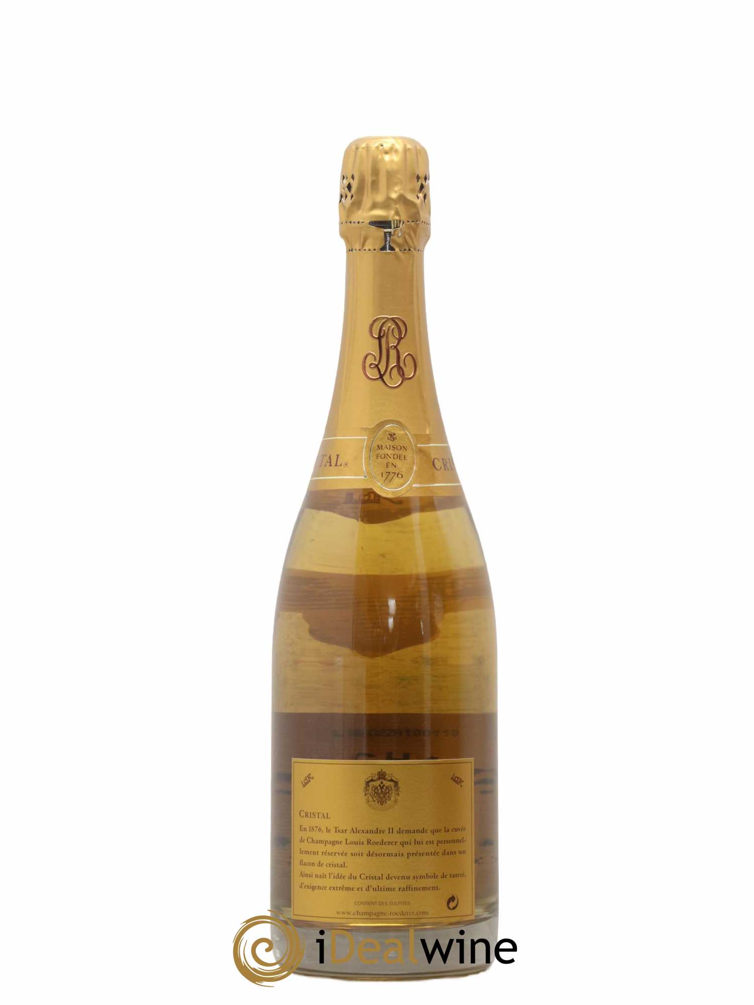 Cristal Louis Roederer 1999 - Posten von 1 Flasche - 2