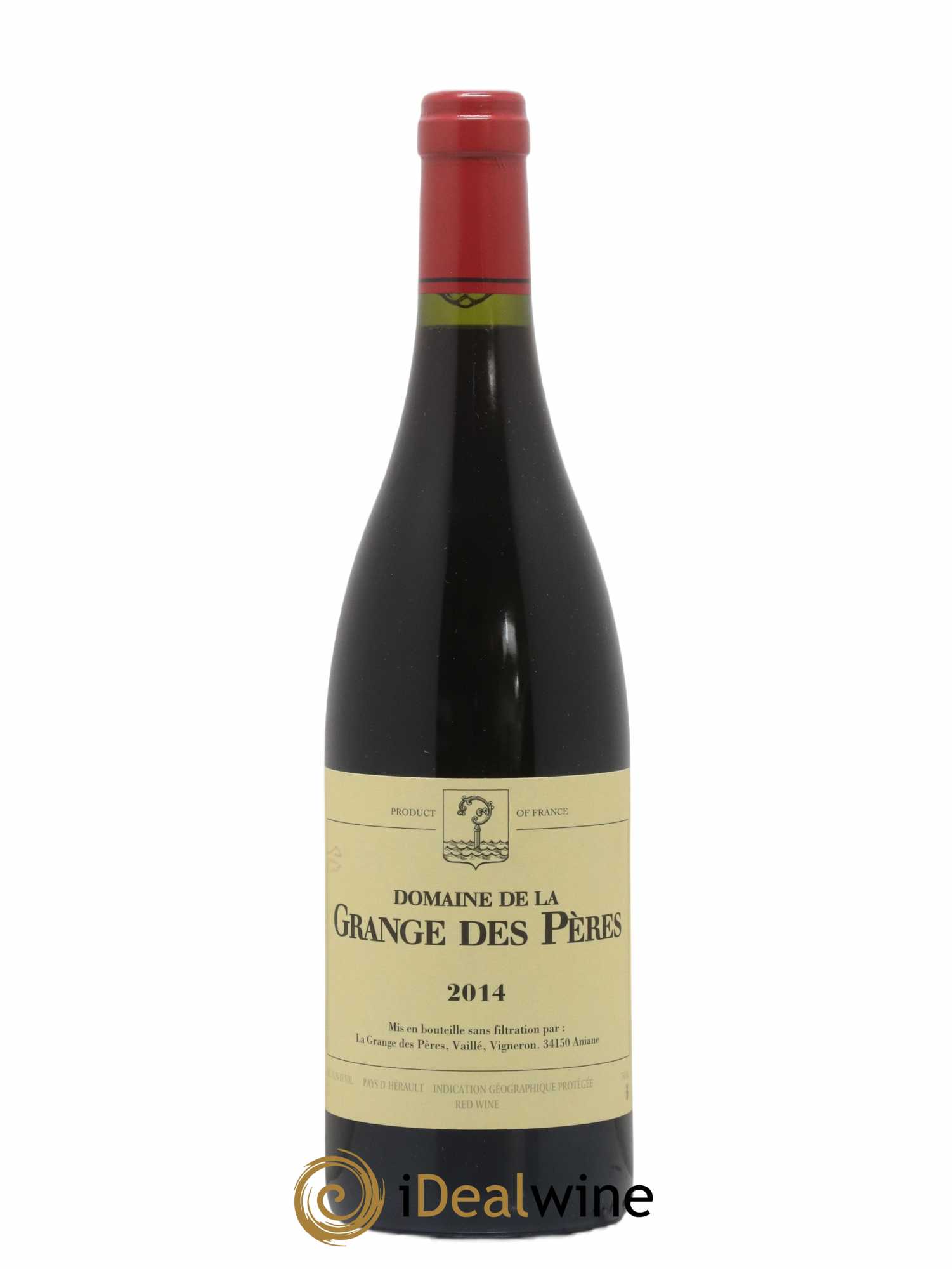 Pays d'Hérault Grange des Pères Laurent Vaillé 2014 - Lot de 1 bouteille - 0