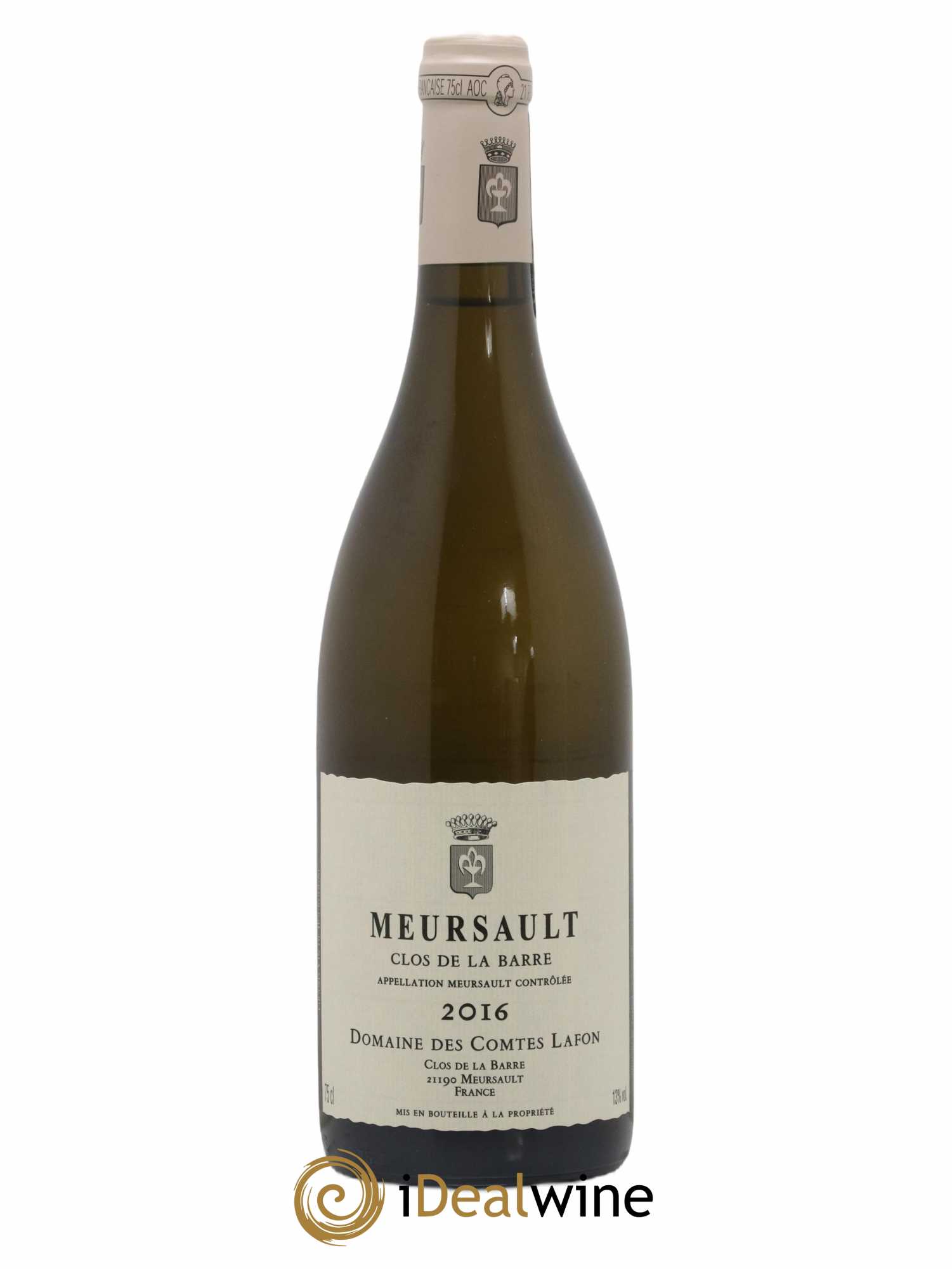 Meursault Clos de la Barre Comtes Lafon (Domaine des) 2016 - Lot de 1 bouteille - 0