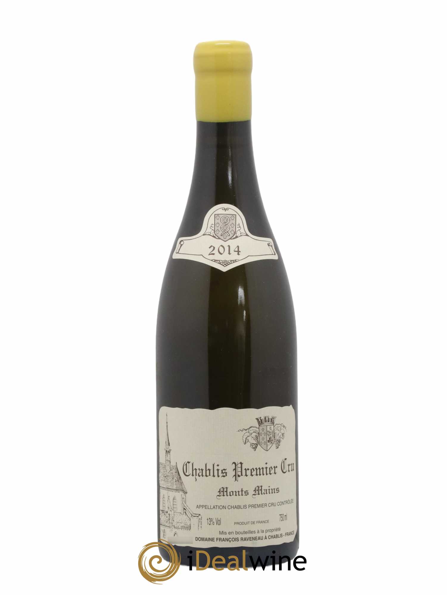 Chablis 1er Cru Monts Mains Raveneau (Domaine) 2014 - Posten von 1 Flasche - 0