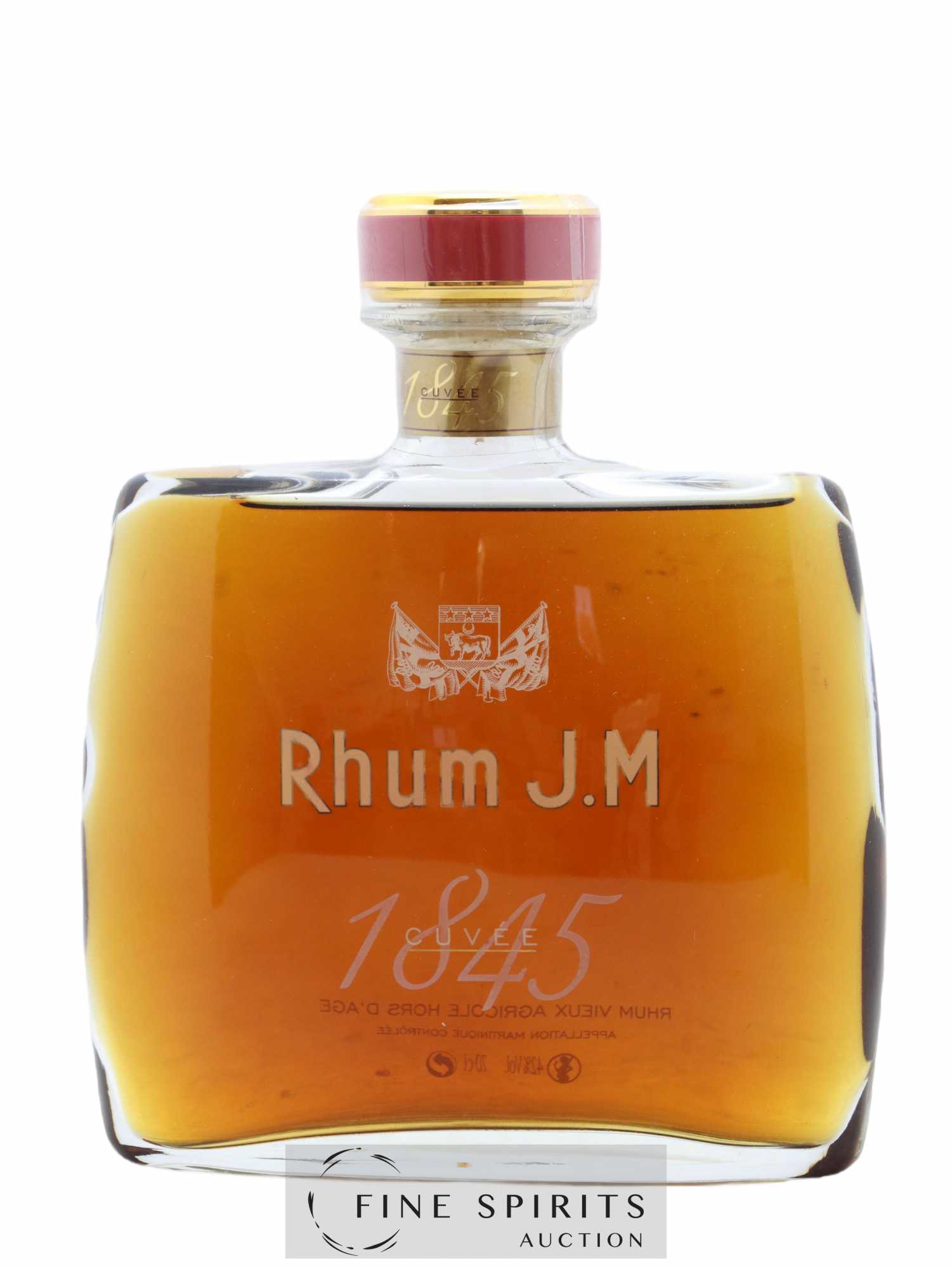 J.M Of. Cuvée 1845 Decanter Hors d'âge - Lot de 1 bouteille - 0
