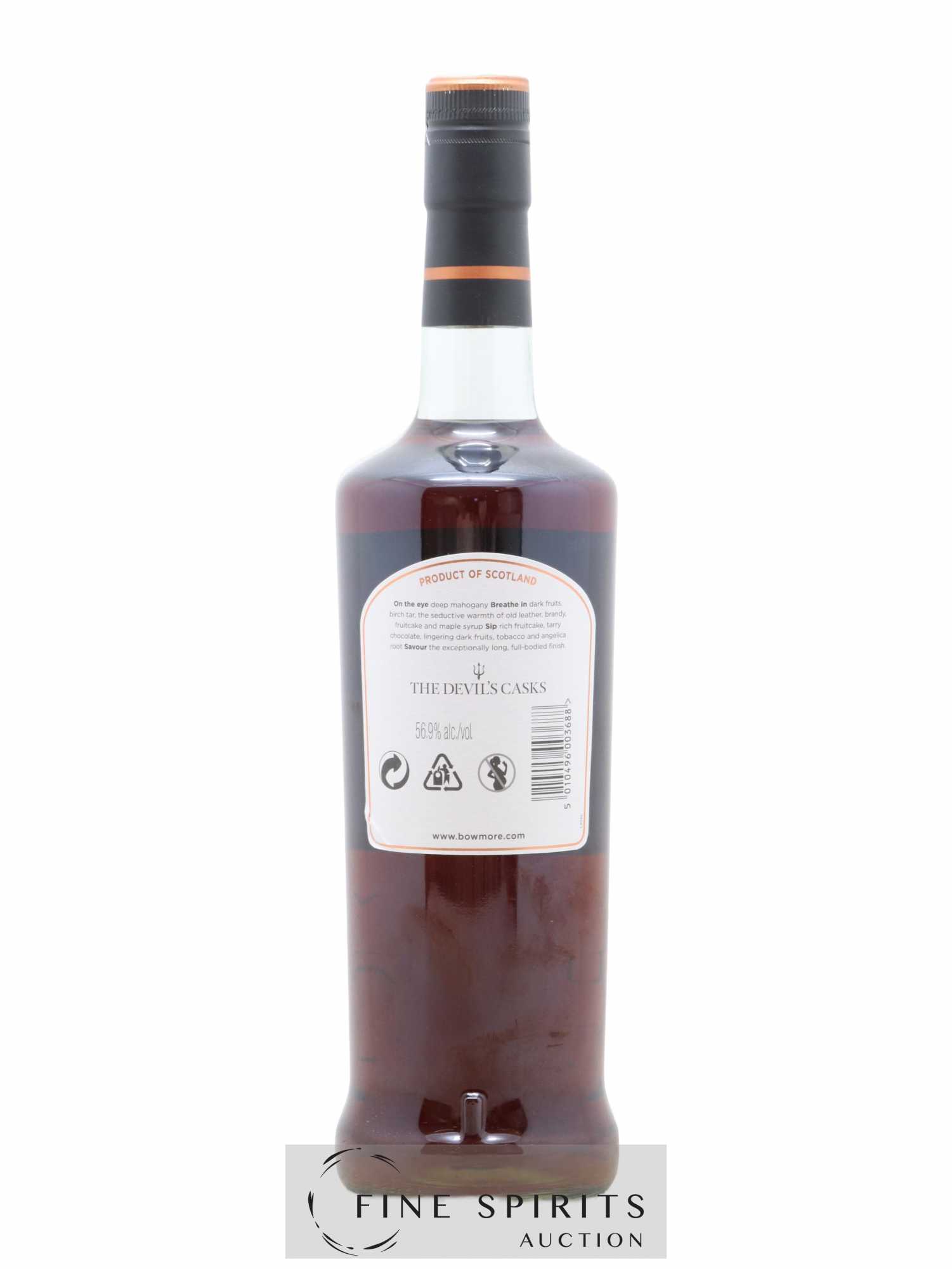 Bowmore 10 years Of. The Devil's Casks First Fill Sherry Casks Small Batch Release - Posten von 1 Flasche - 2