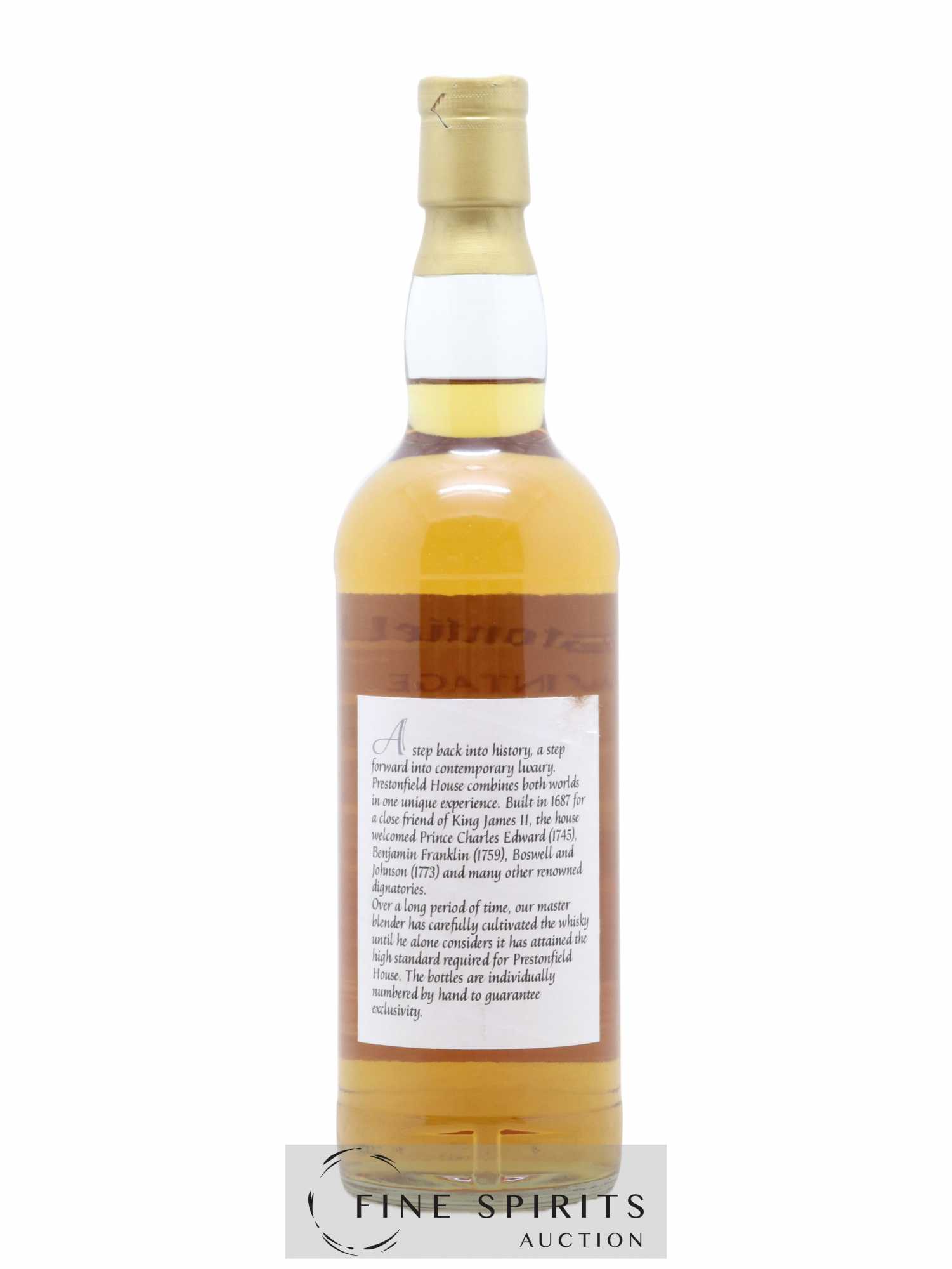 Bowmore 20 years 1990 Signatory Vintage Prestonfield Islay Cask n°1065 - One of 294 - Lot de 1 bouteille - 1