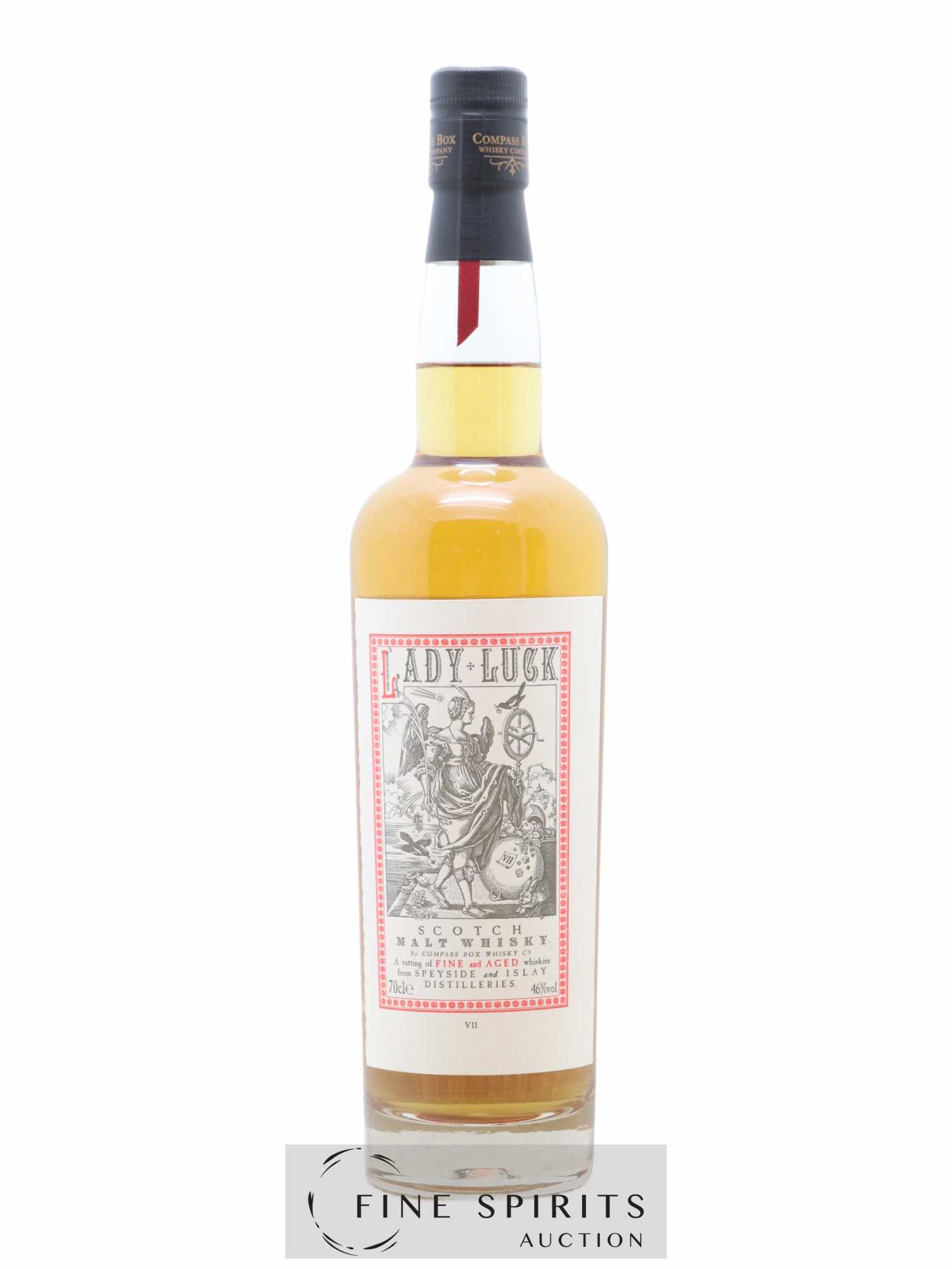 Lady Luck Compass Box VII Limited Release of 754 - bottled 2009 - Lot de 1 bouteille - 1