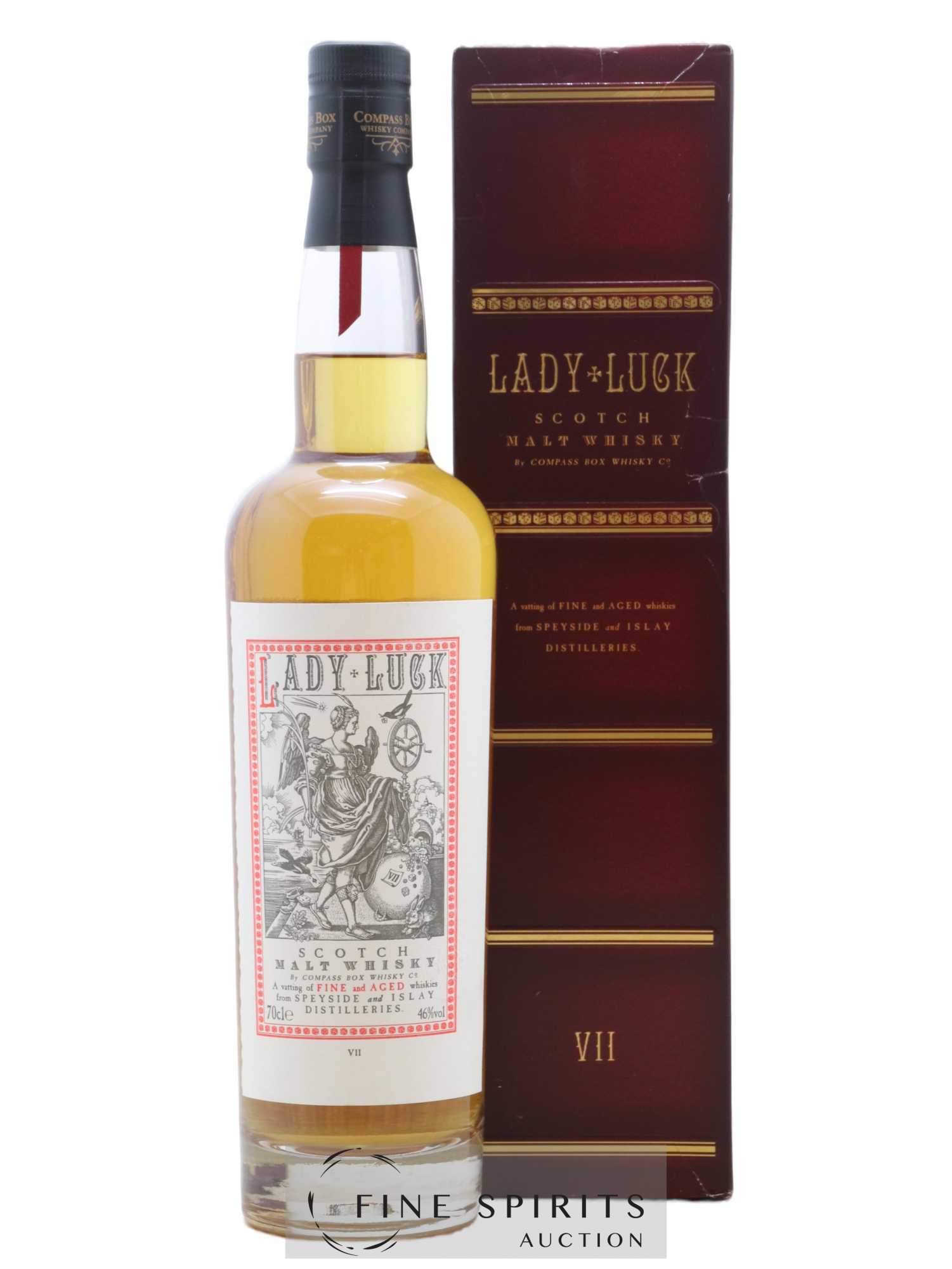 Lady Luck Compass Box VII Limited Release of 754 - bottled 2009 - Lot de 1 bouteille - 0