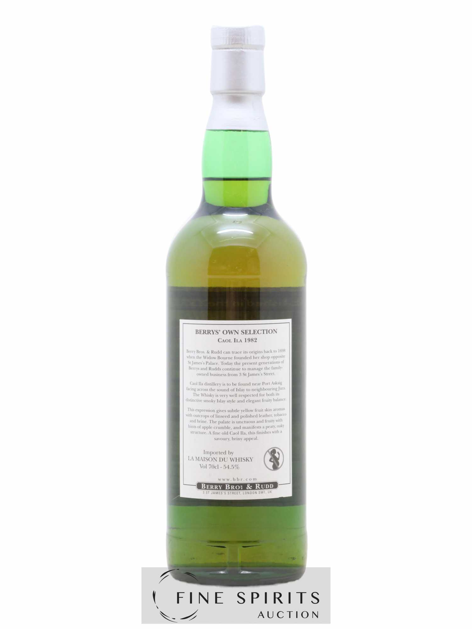 Caol Ila 1982 Berry Bros & Rudd Cask n°755 - bottled 2008 LMDW - Posten von 1 Flasche - 1