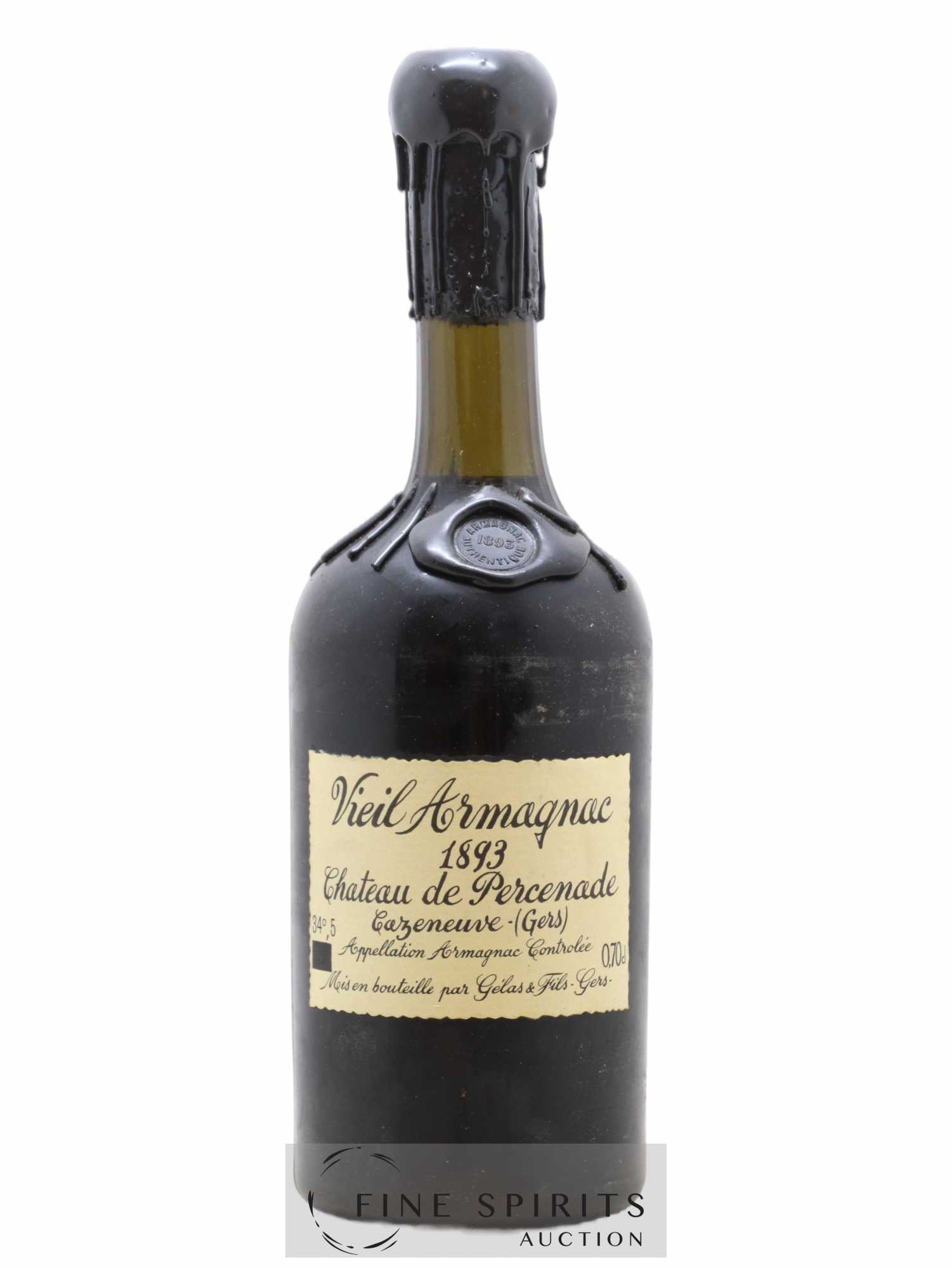 Château de Percenade 1893 Gelas & Fils - Lot de 1 bouteille - 1