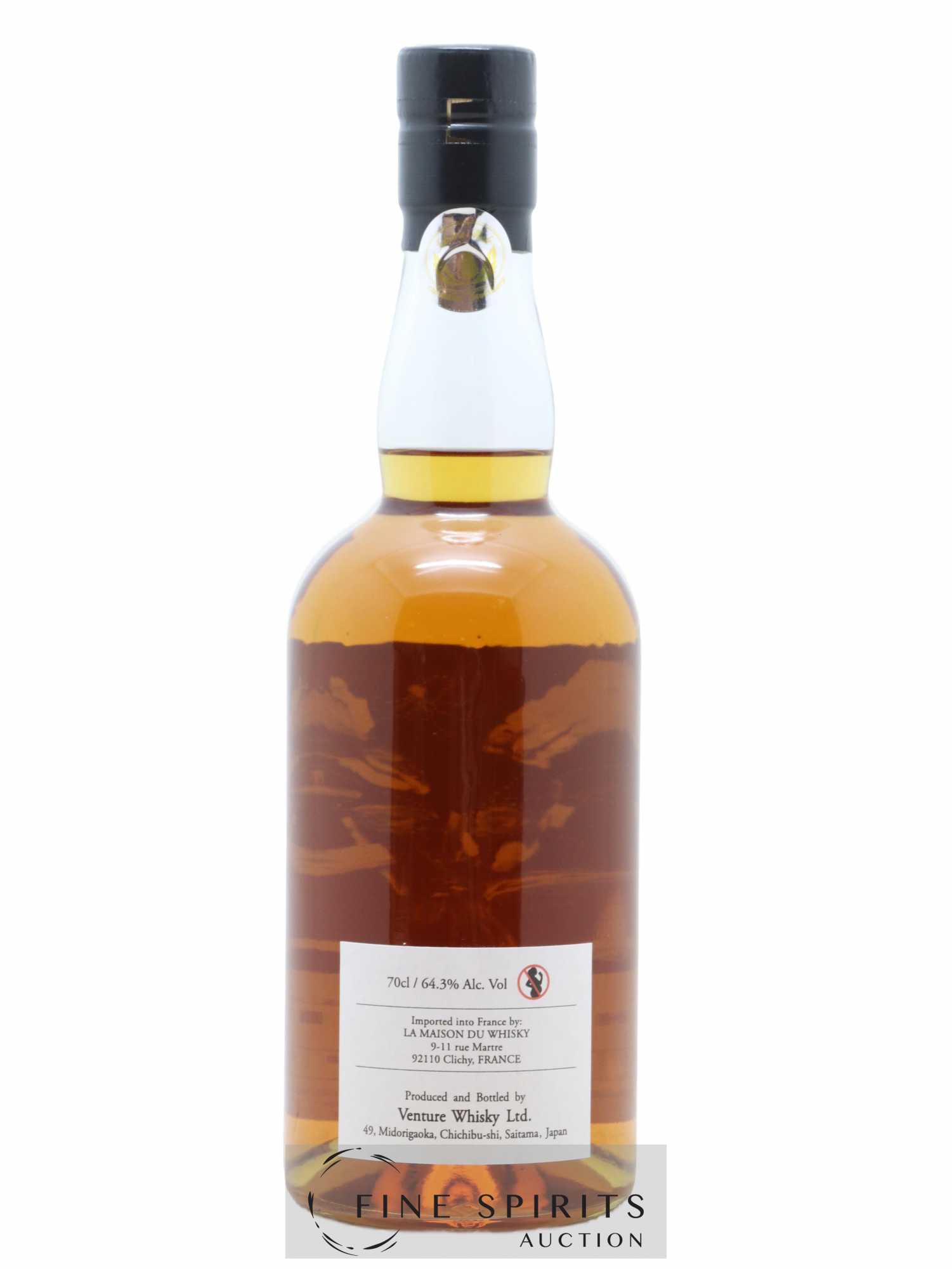Chichibu 2014 Of. Collection Antipodes Cask n°3812 - One of 188 LMDW - Lot de 1 bouteille - 2