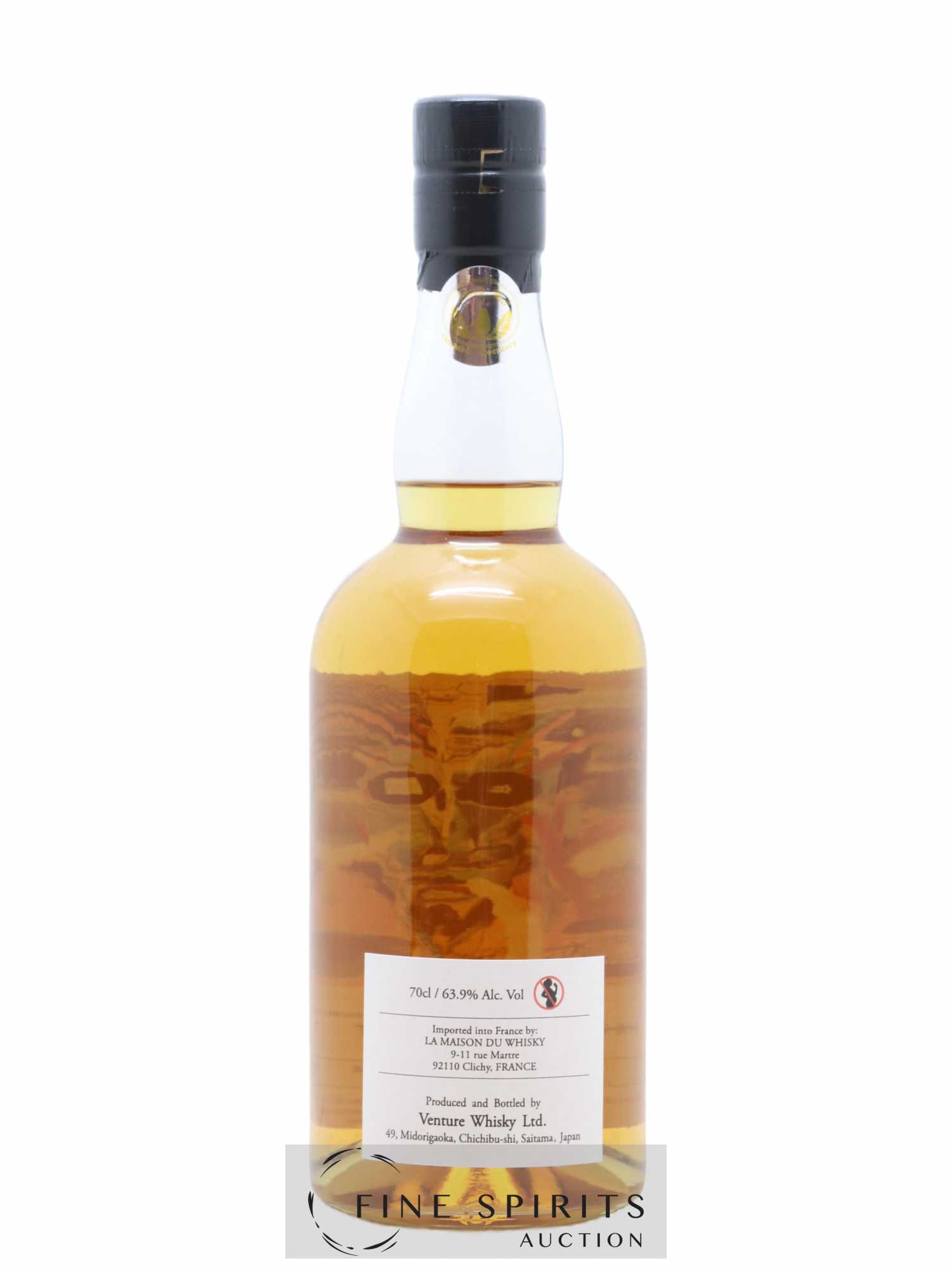 Chichibu 2015 Of. Collection Antipodes Cask n°4660 - One of 215 LMDW - Lot de 1 bouteille - 2