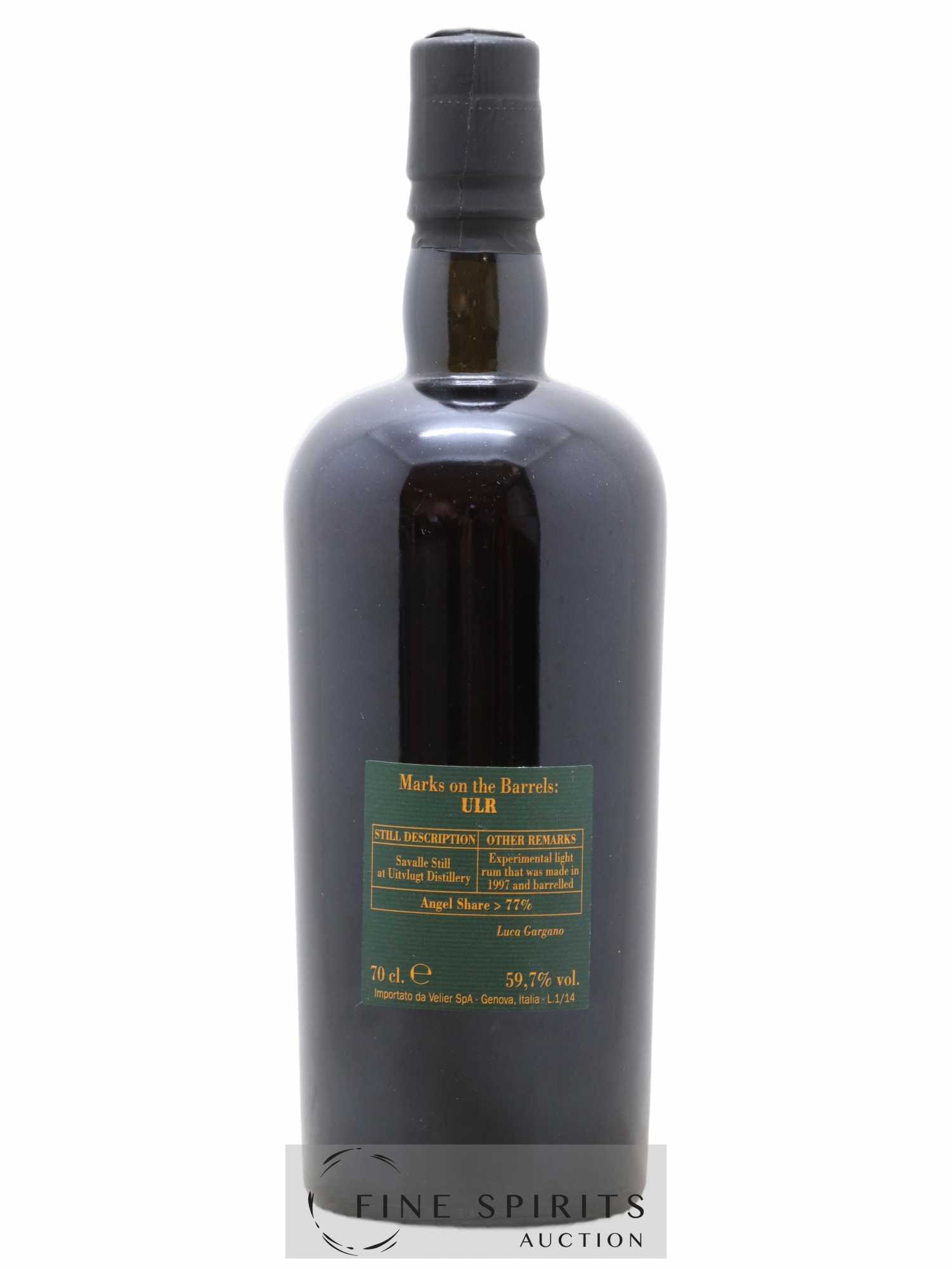 Uitvlugt 17 years 1997 Velier Barrels ULR - One of 1404 - bottled in 2014 - Lot de 1 bouteille - 2