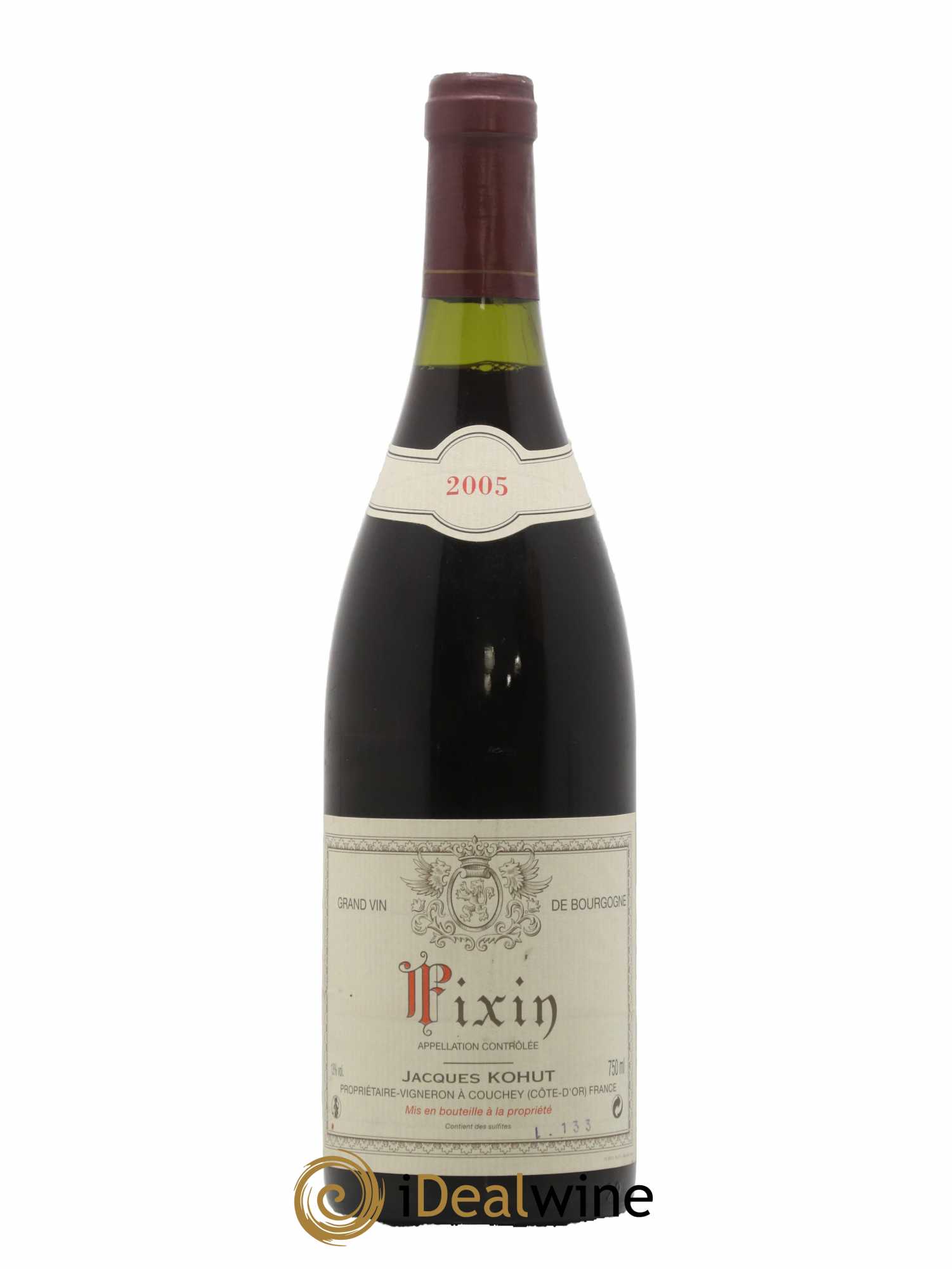 Fixin Jacques Kohut 2005 - Lot de 1 bouteille - 0
