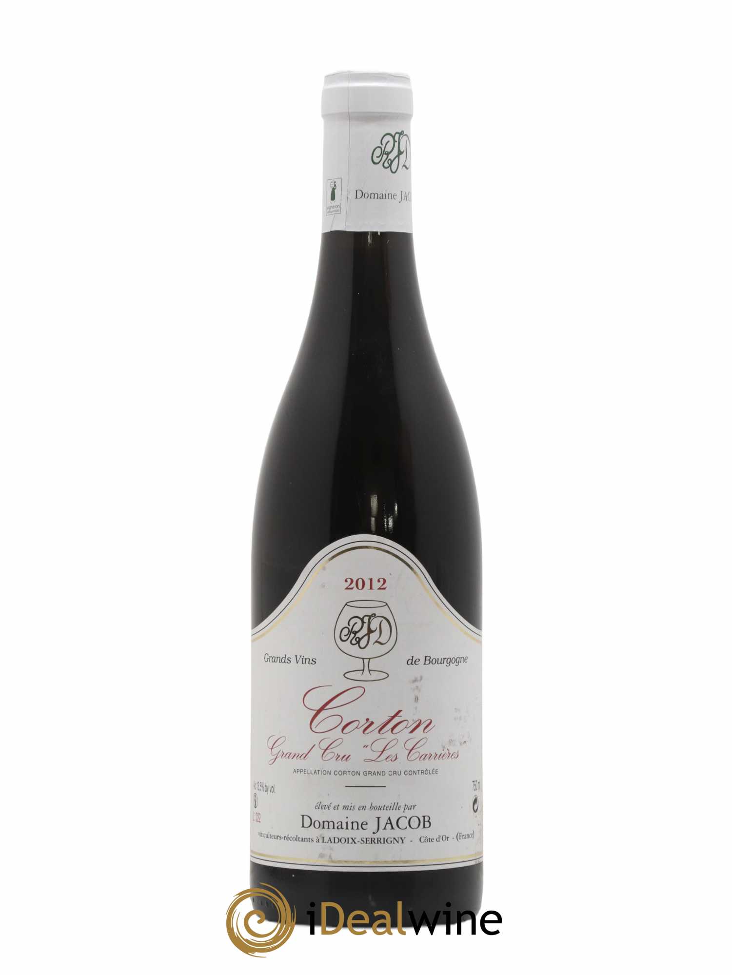 Corton Grand Cru Les Carrières Jacob (Domaine) 2012 - Lot of 1 bottle - 0
