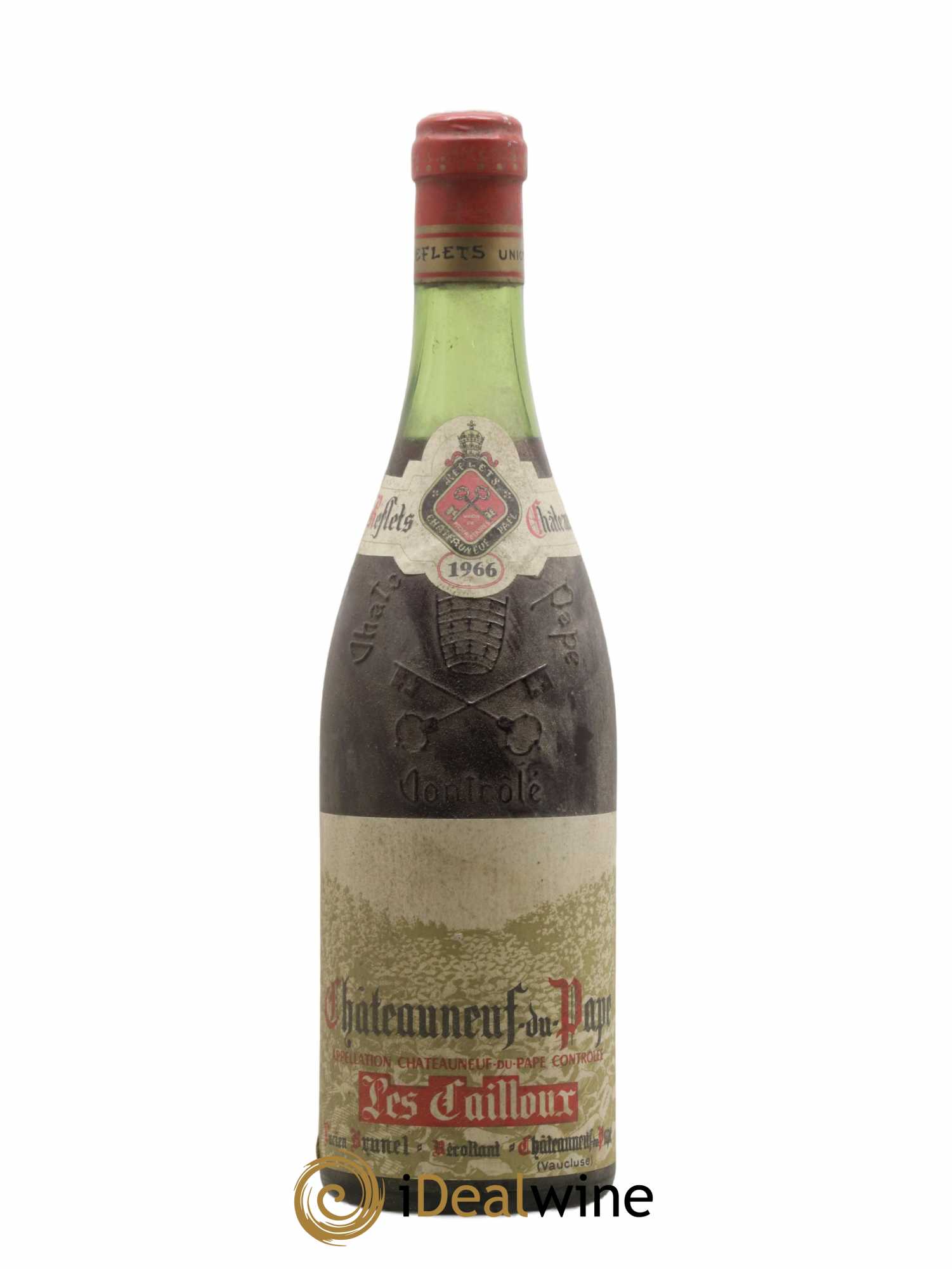 Châteauneuf-du-Pape Les Cailloux André Brunel 1966 - Lot de 1 bouteille - 0