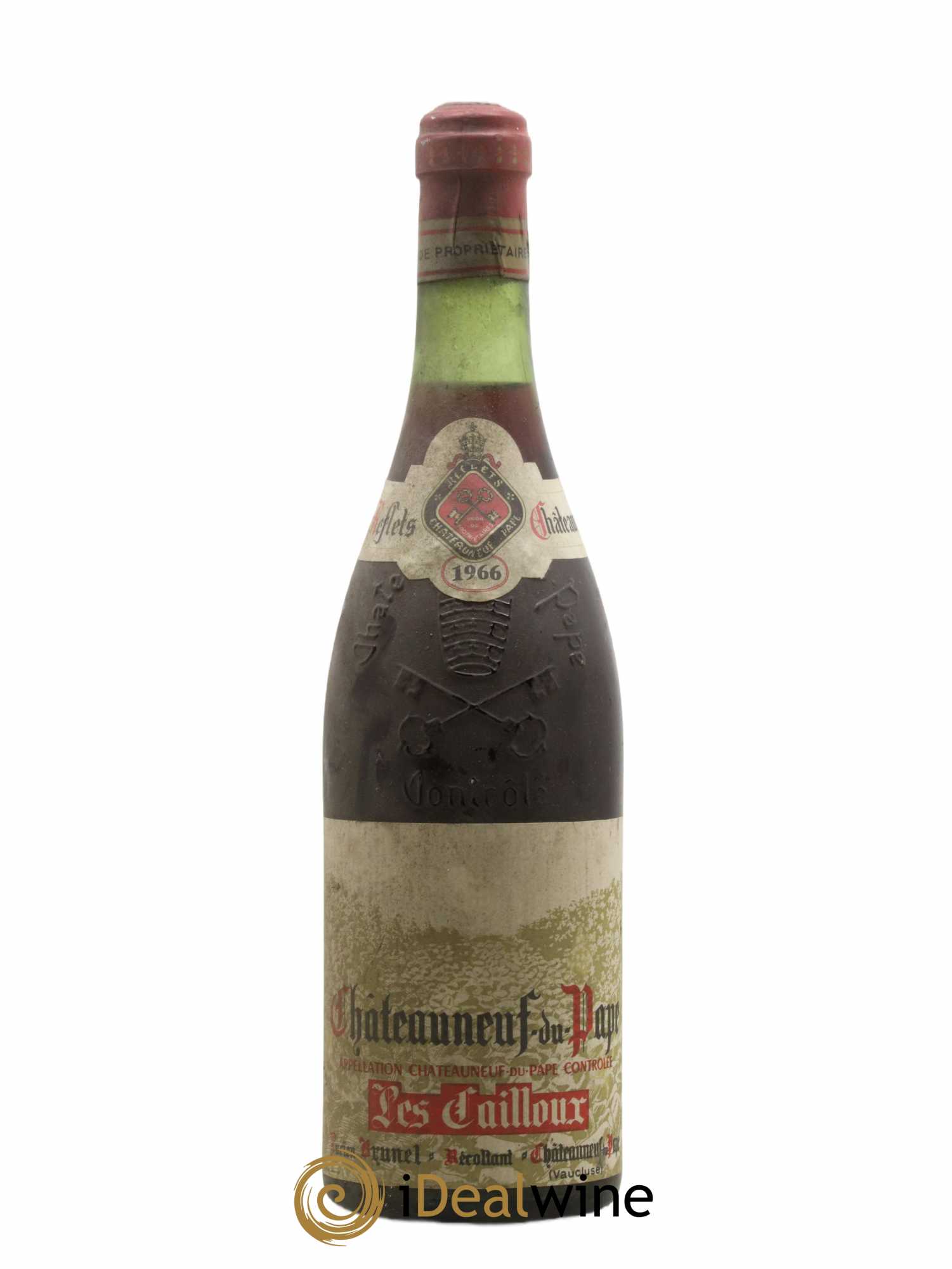 Châteauneuf-du-Pape Les Cailloux André Brunel 1966 - Lot de 1 bouteille - 0