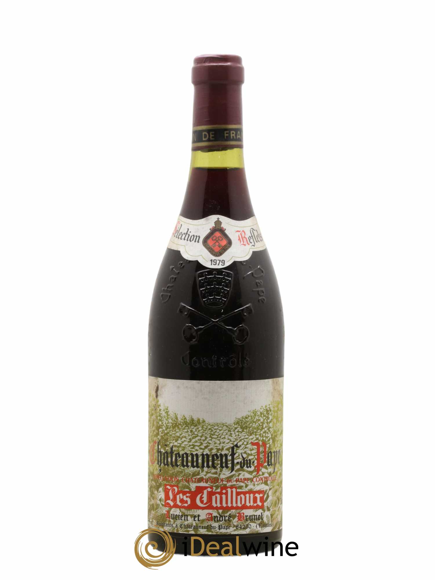 Châteauneuf-du-Pape Les Cailloux André Brunel 1979 - Lot de 1 bouteille - 0