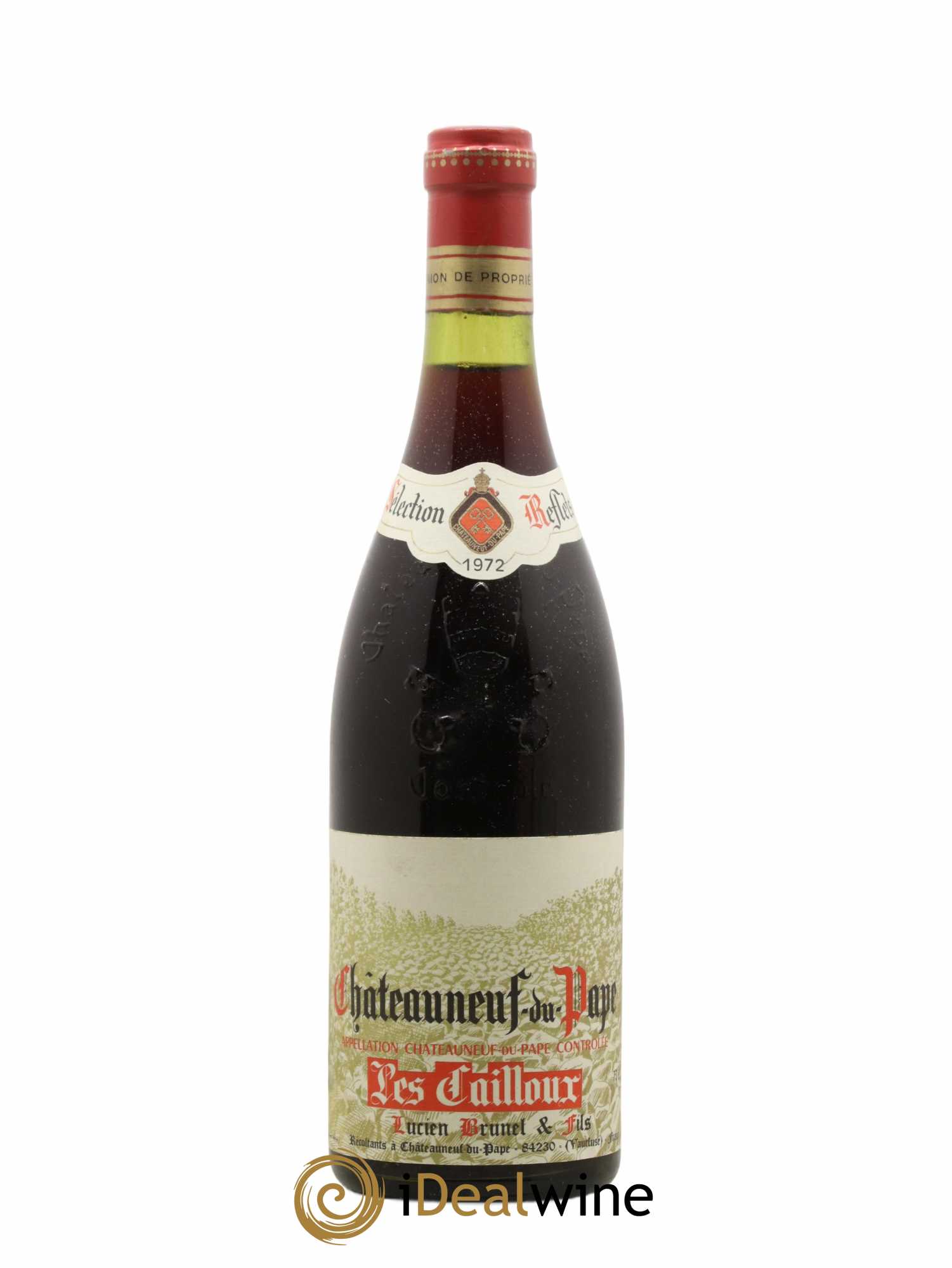 Châteauneuf-du-Pape Les Cailloux André Brunel 1972 - Lot de 1 bouteille - 0