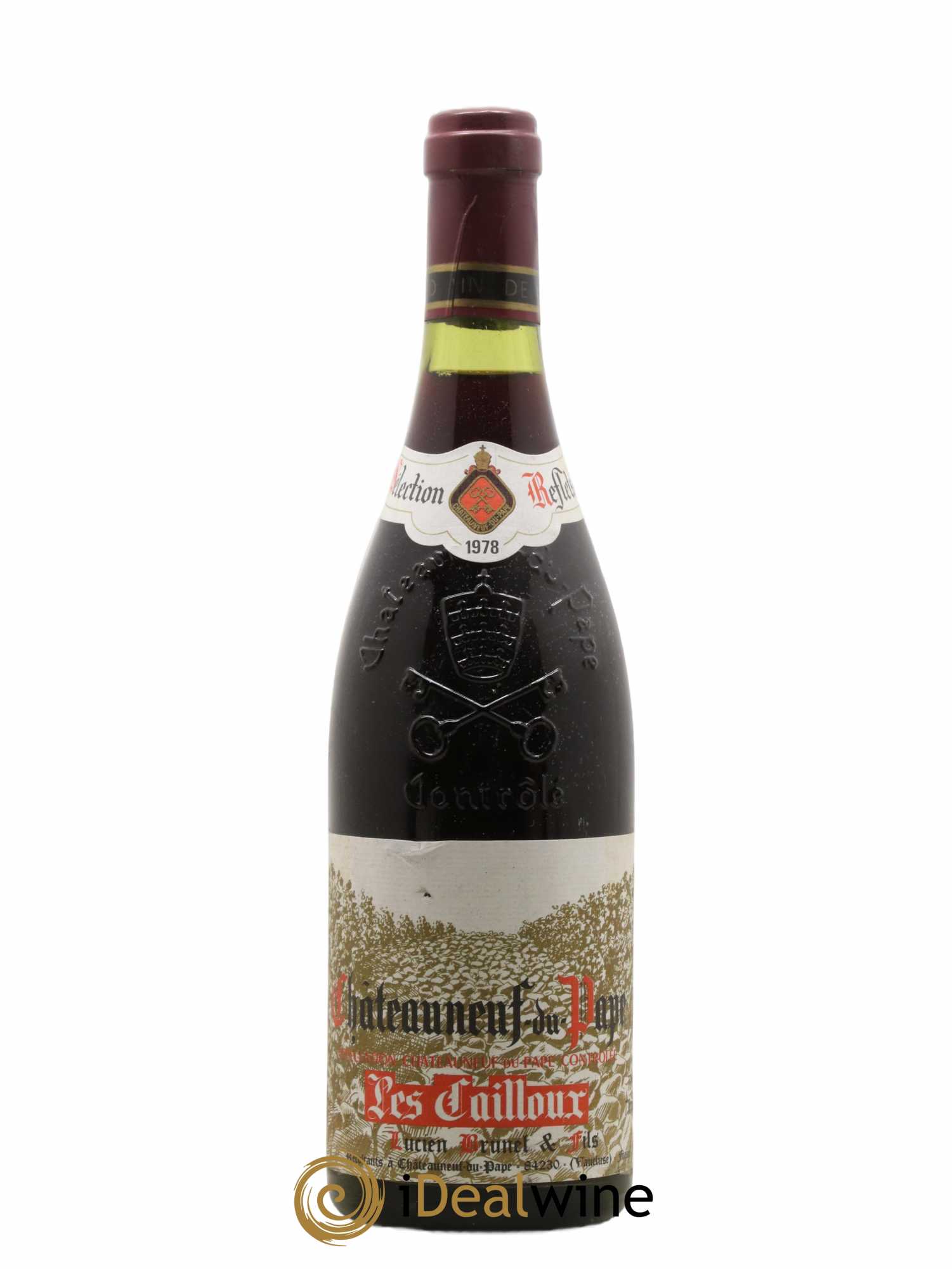 Châteauneuf-du-Pape Les Cailloux André Brunel 1978 - Lot de 1 bouteille - 0