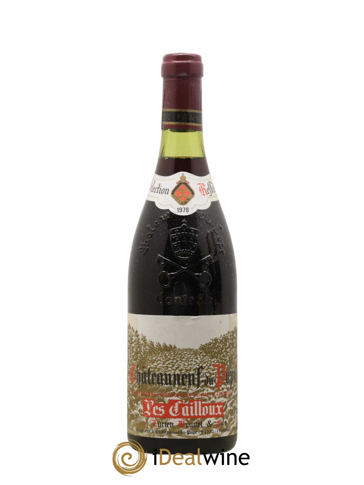Châteauneuf-du-Pape Les Cailloux André Brunel 1978 - Lot de 1 bouteille - 0