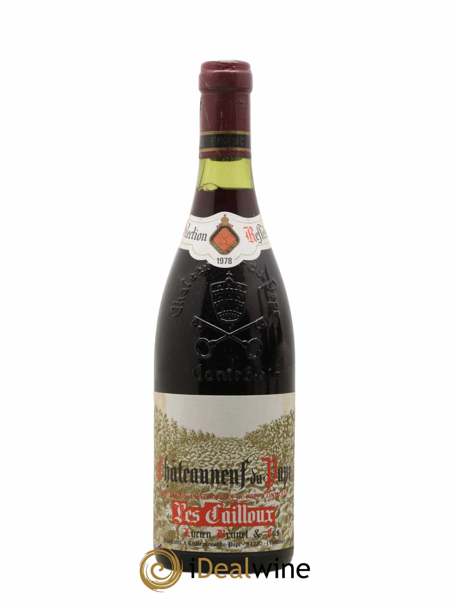 Châteauneuf-du-Pape Les Cailloux André Brunel 1978 - Lot de 1 bouteille - 0