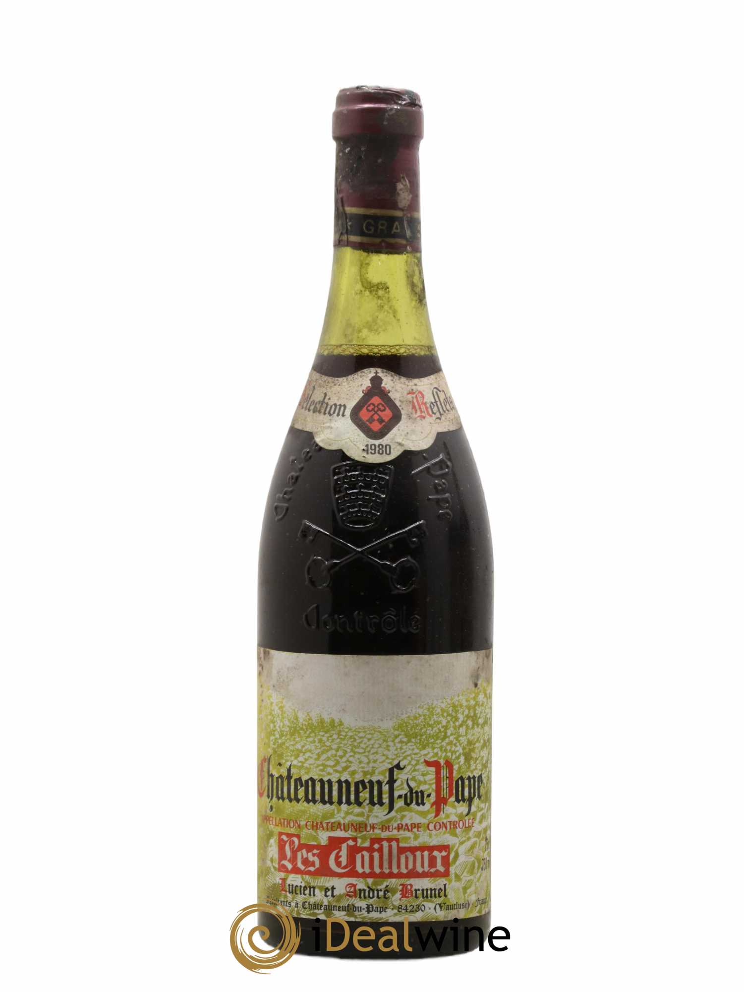 Châteauneuf-du-Pape Les Cailloux André Brunel 1980 - Lot de 1 bouteille - 0