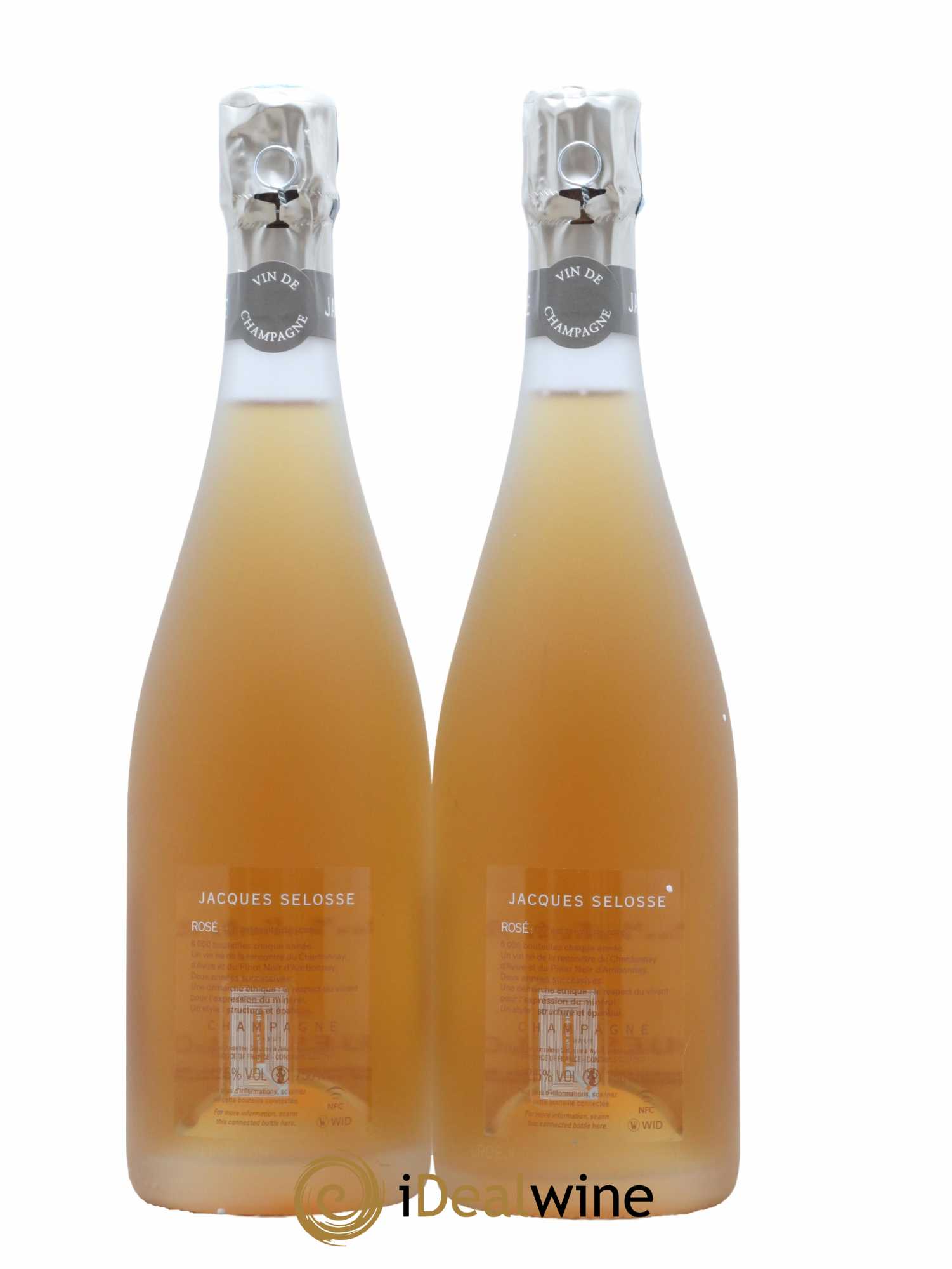 Rosé Brut Jacques Selosse - Lot of 2 bottles - 1