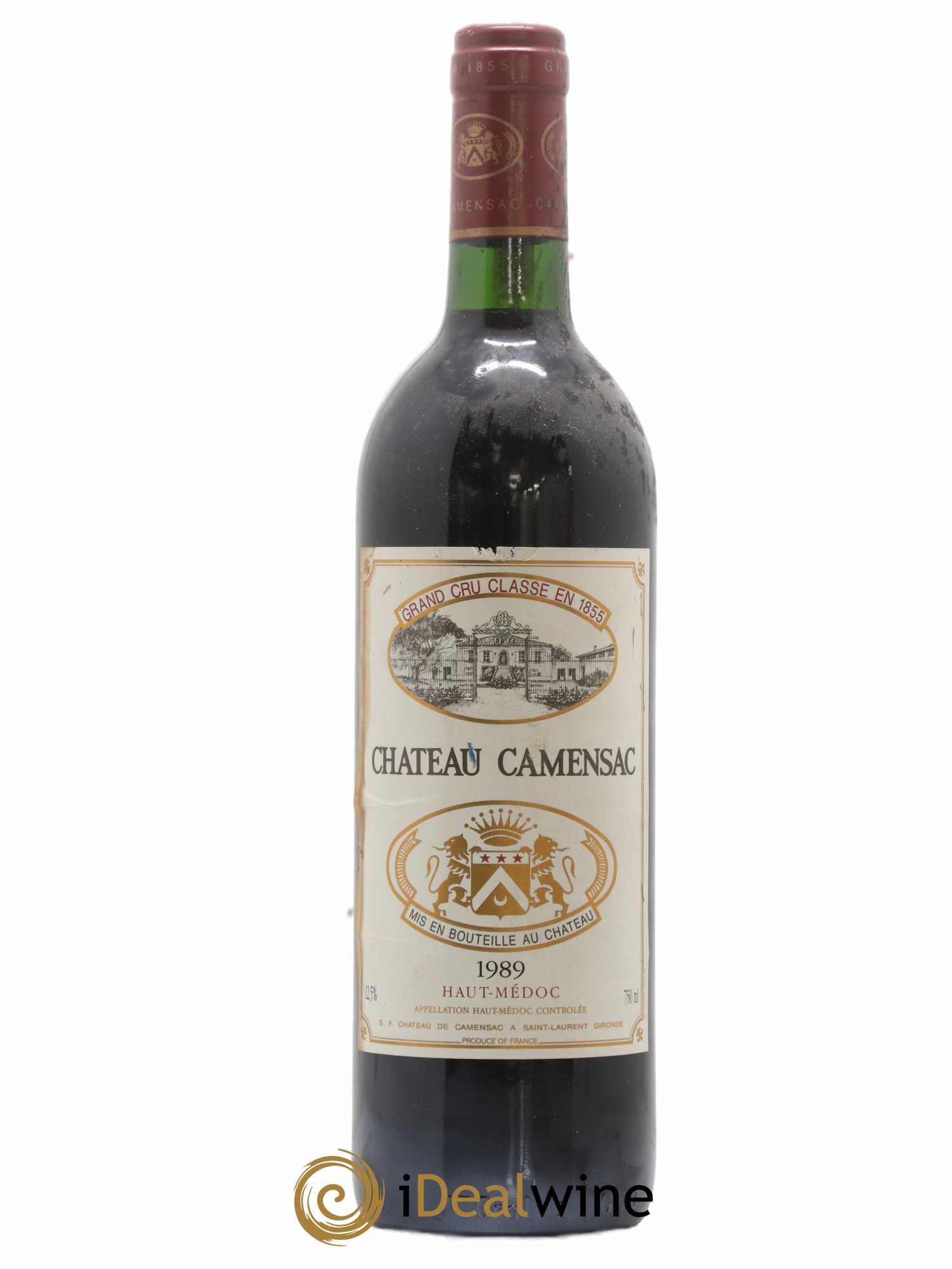 Château Camensac 5ème Grand Cru Classé 1989 - Lot of 1 bottle - 0