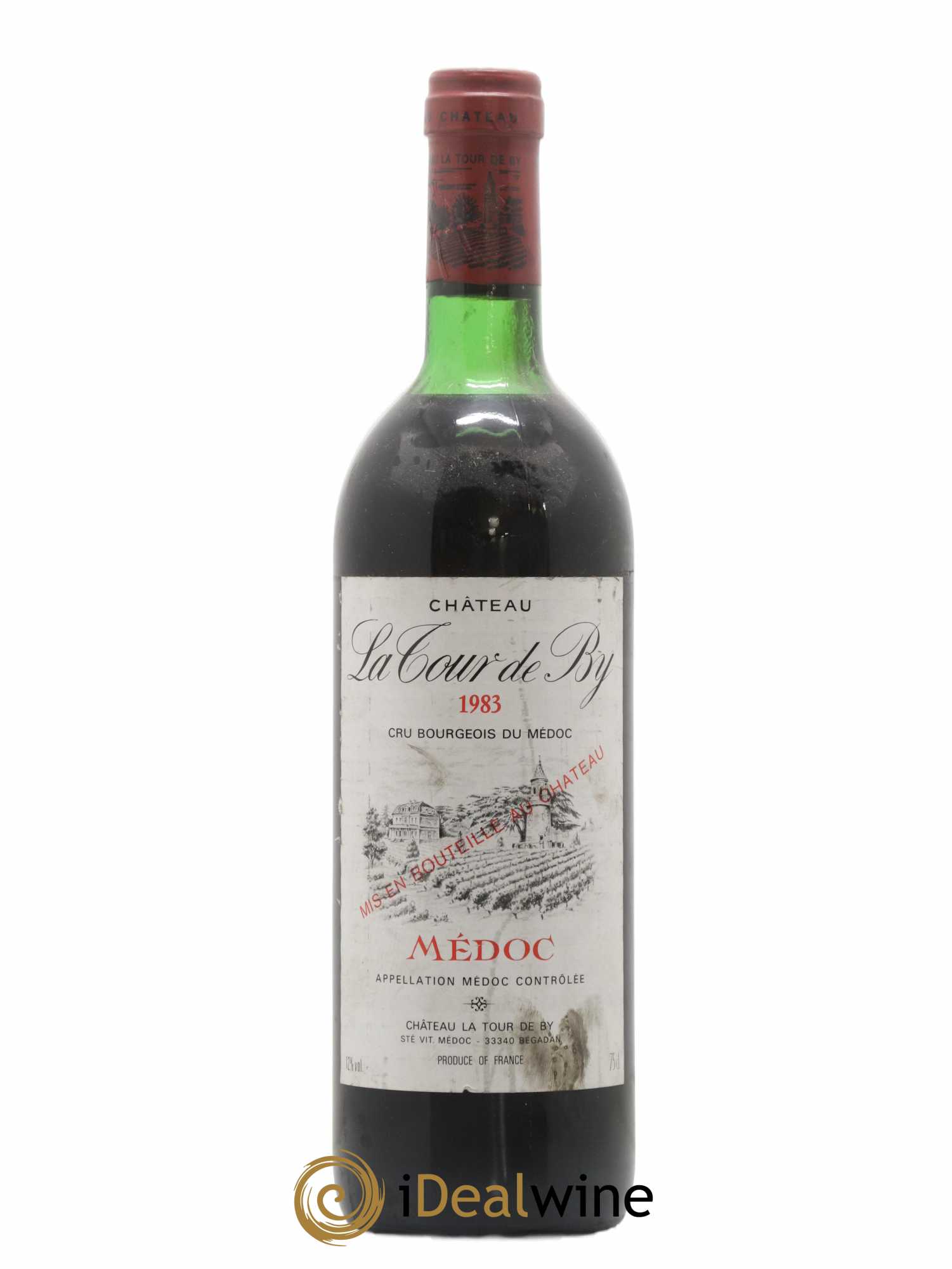 Château La Tour de By Cru Bourgeois 1983 - Lot de 1 bouteille - 0