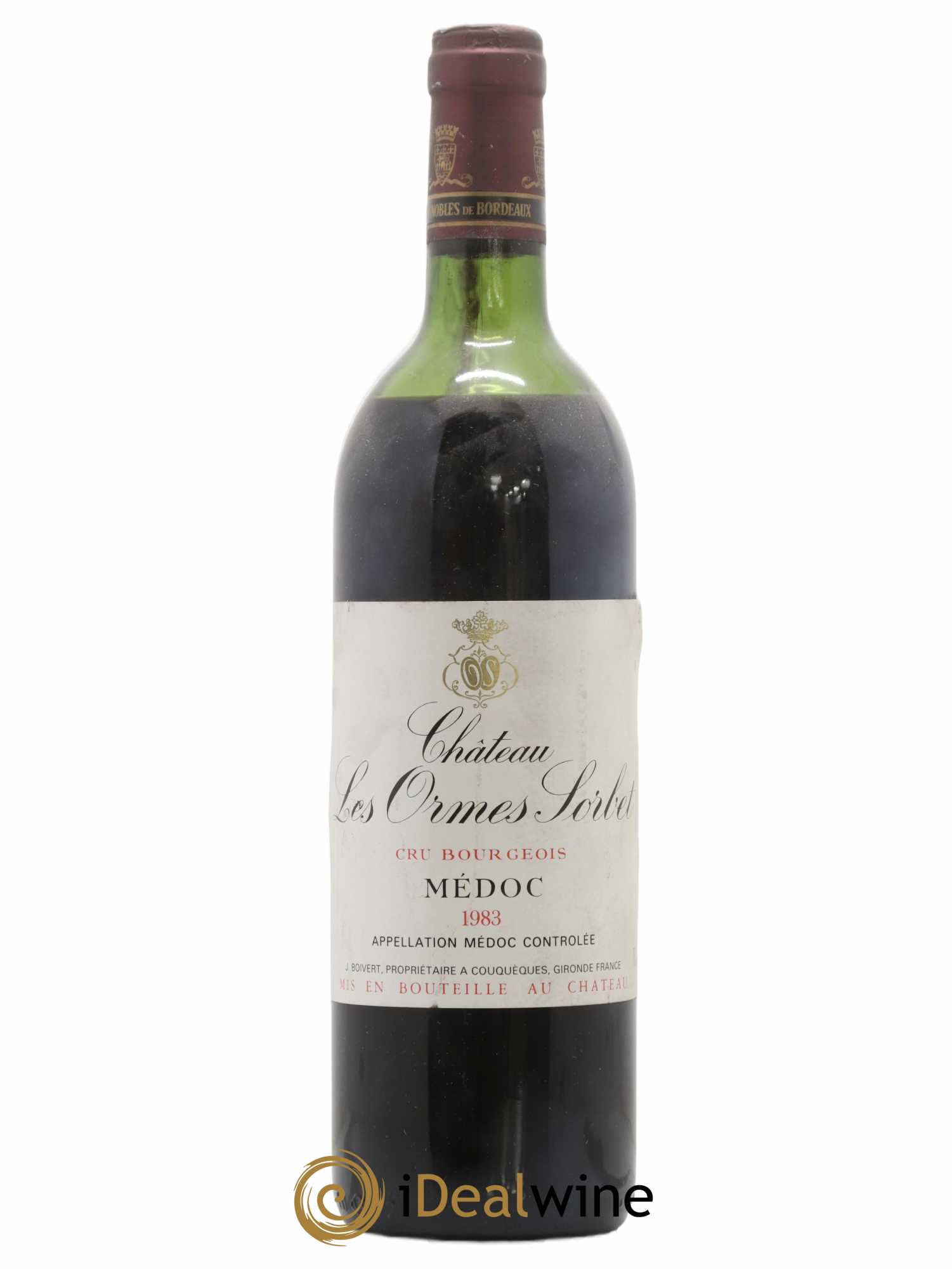 Château les Ormes Sorbet Cru Bourgeois 1958 - Lot of 1 bottle - 0